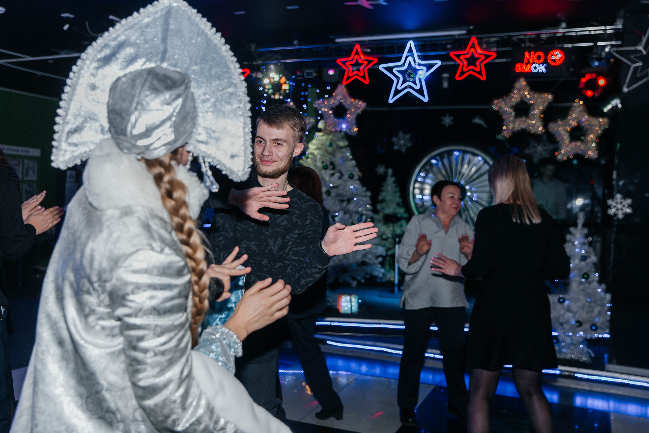 Новогодний корпоратив репортаж. Главная