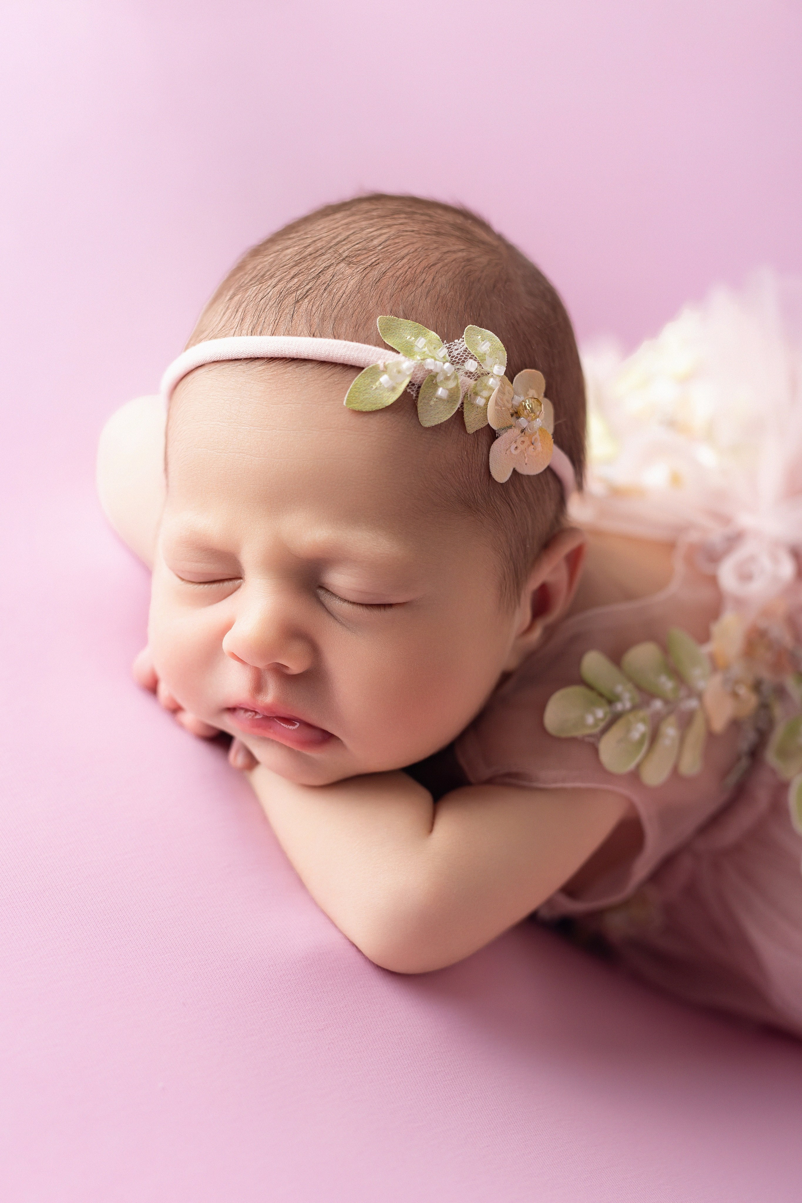 Василиса 23 дня. Фотограф новорождённых Newborn Москва
