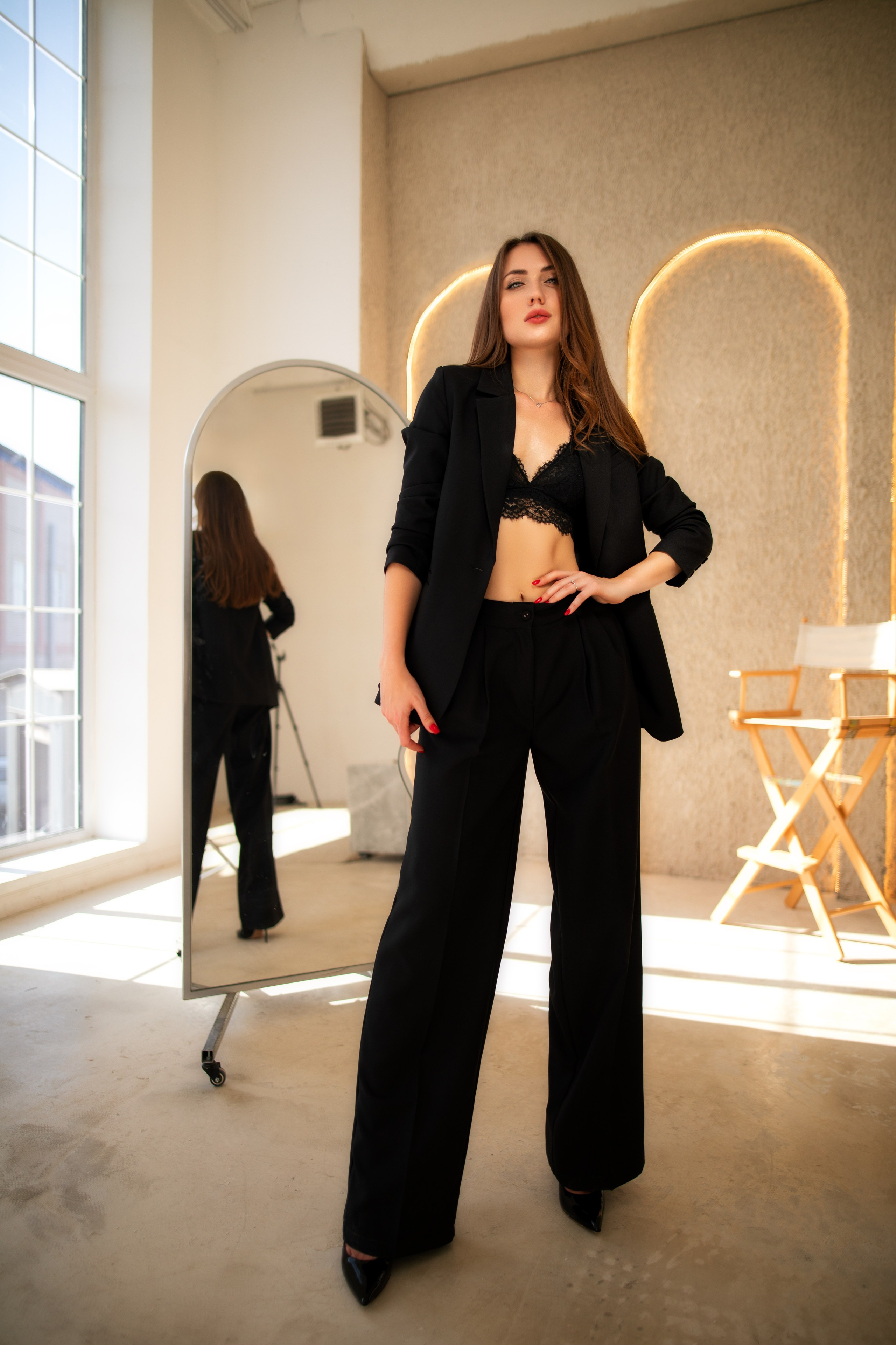 Съемка с Анастасией в интерьерной студии в формате для «себя»