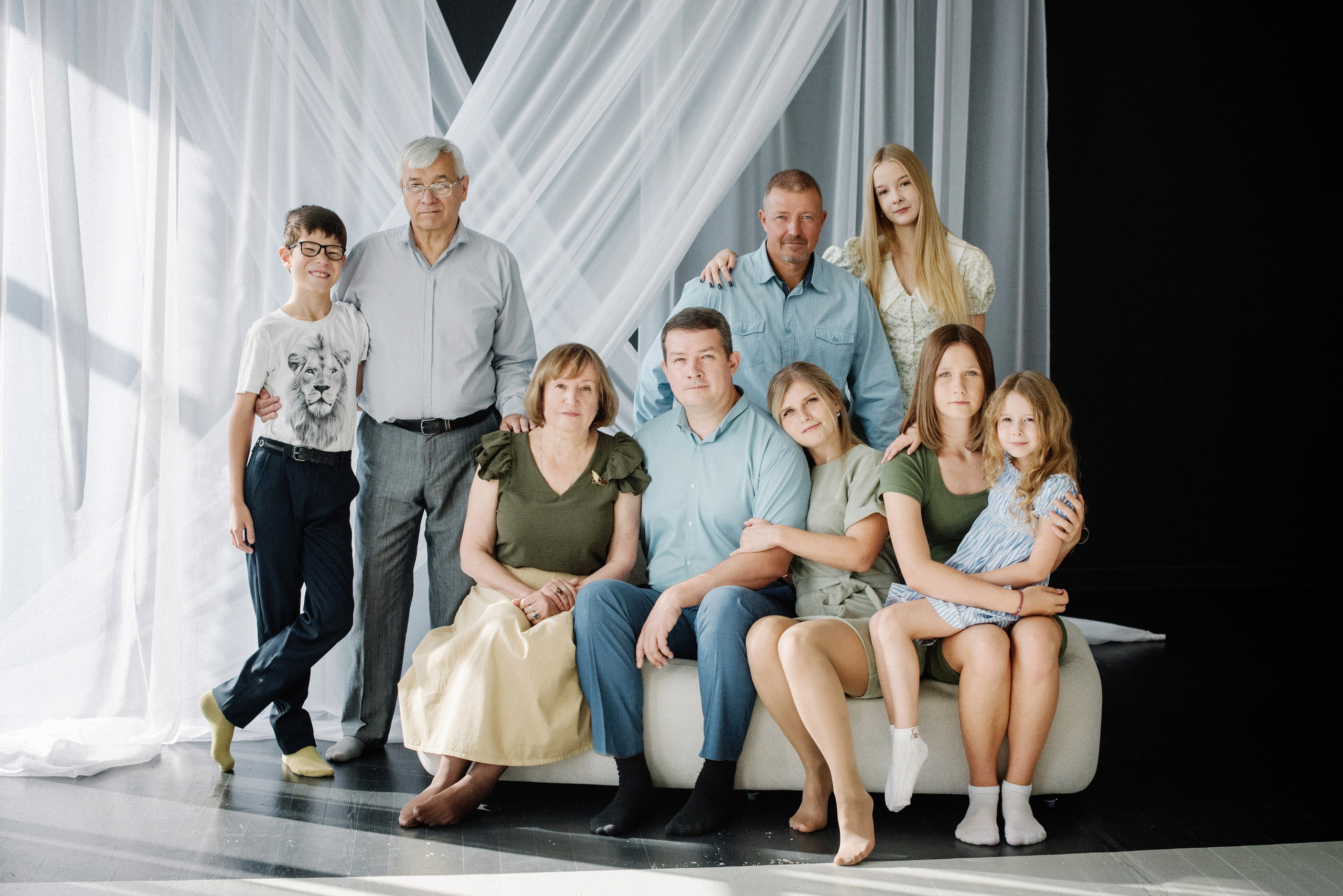 Зеркало времени — три поколения. Фотограф Томск Наталья Стволова