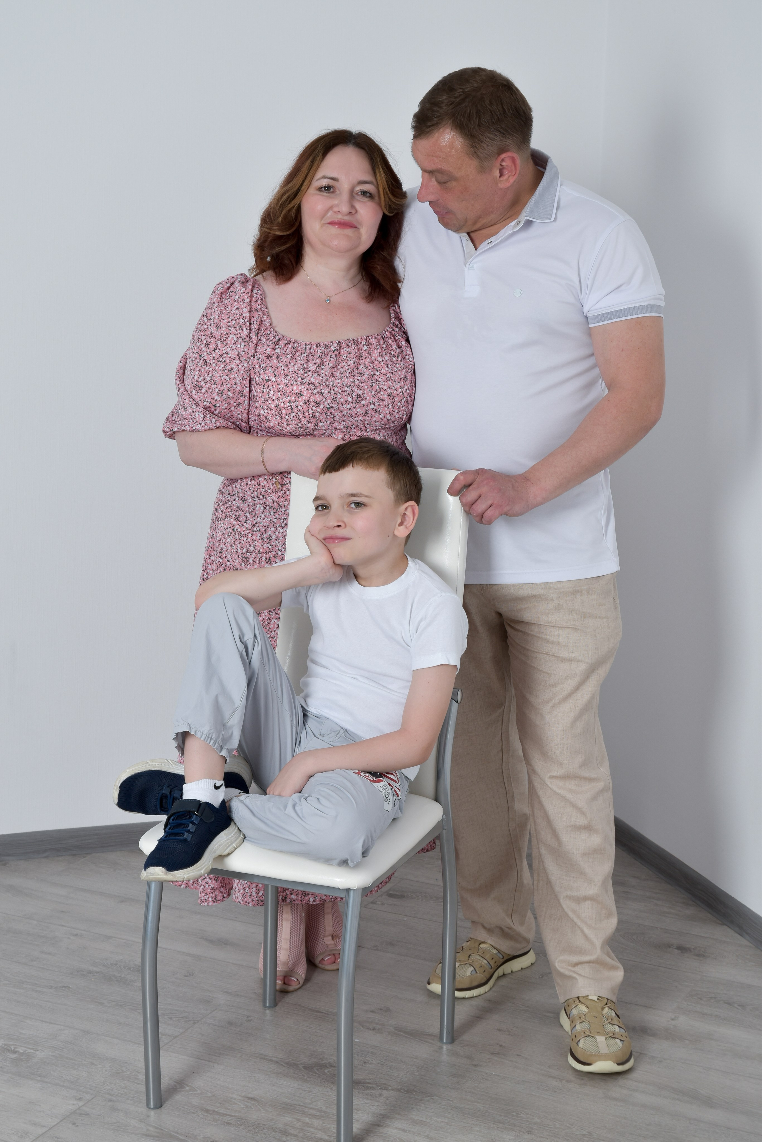 Семейная фотосъемка Мария, Богдан и Андрей