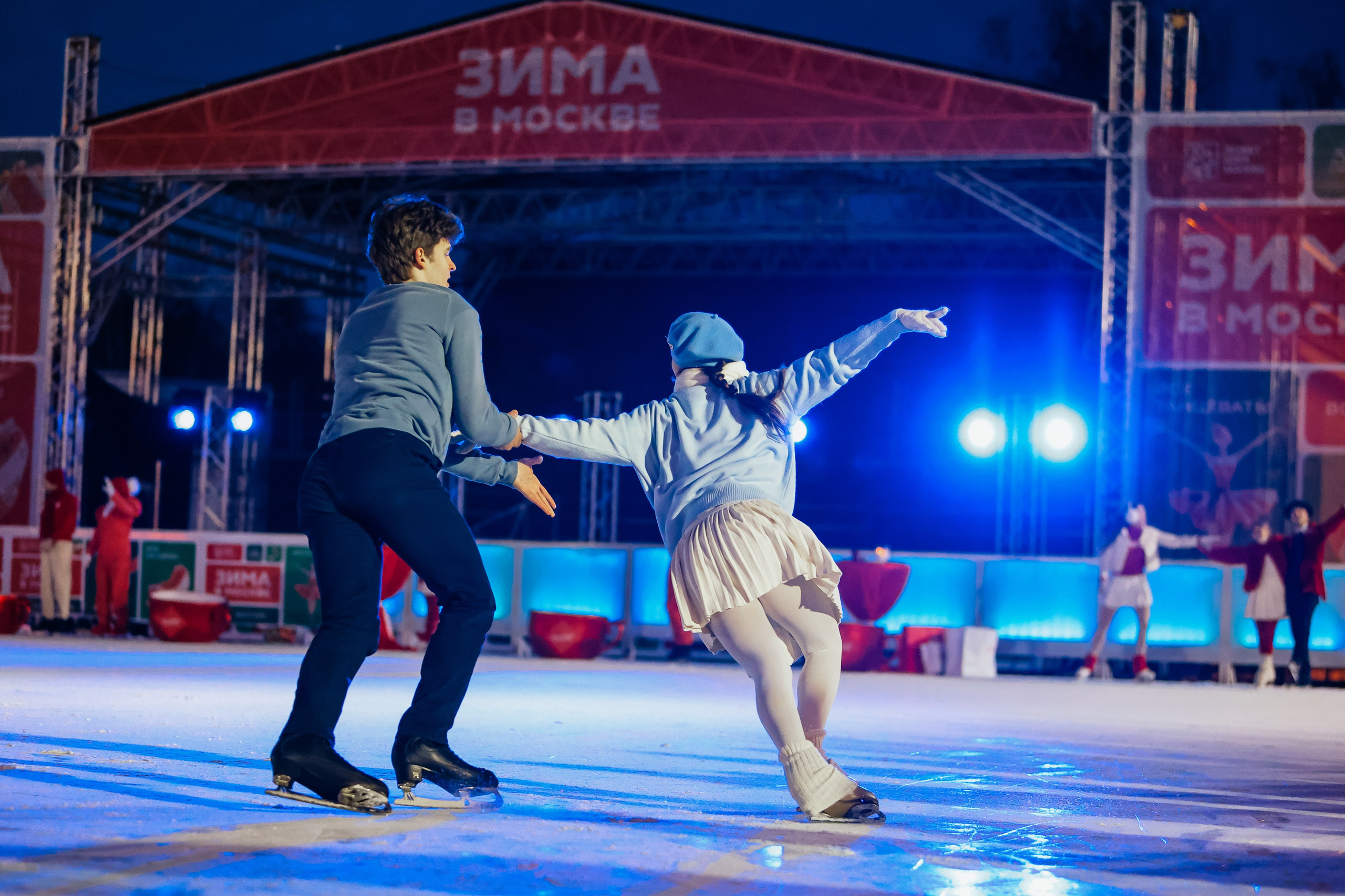 Ледовое шоу Сокольники Московское Чаепитие. Фотограф и видеограф Анна Домашенко