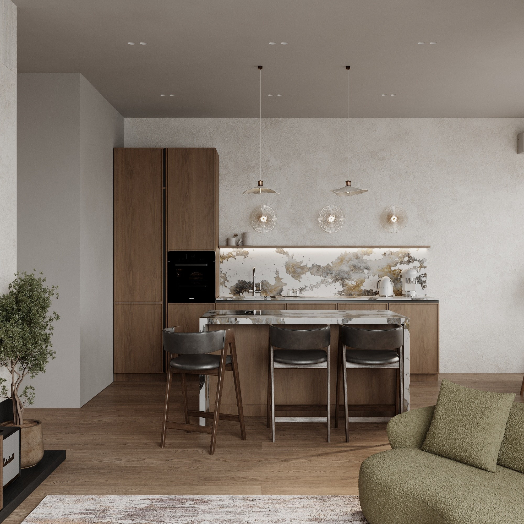 ЖК «Стрешнево». GT interior — студия дизайна интерьера