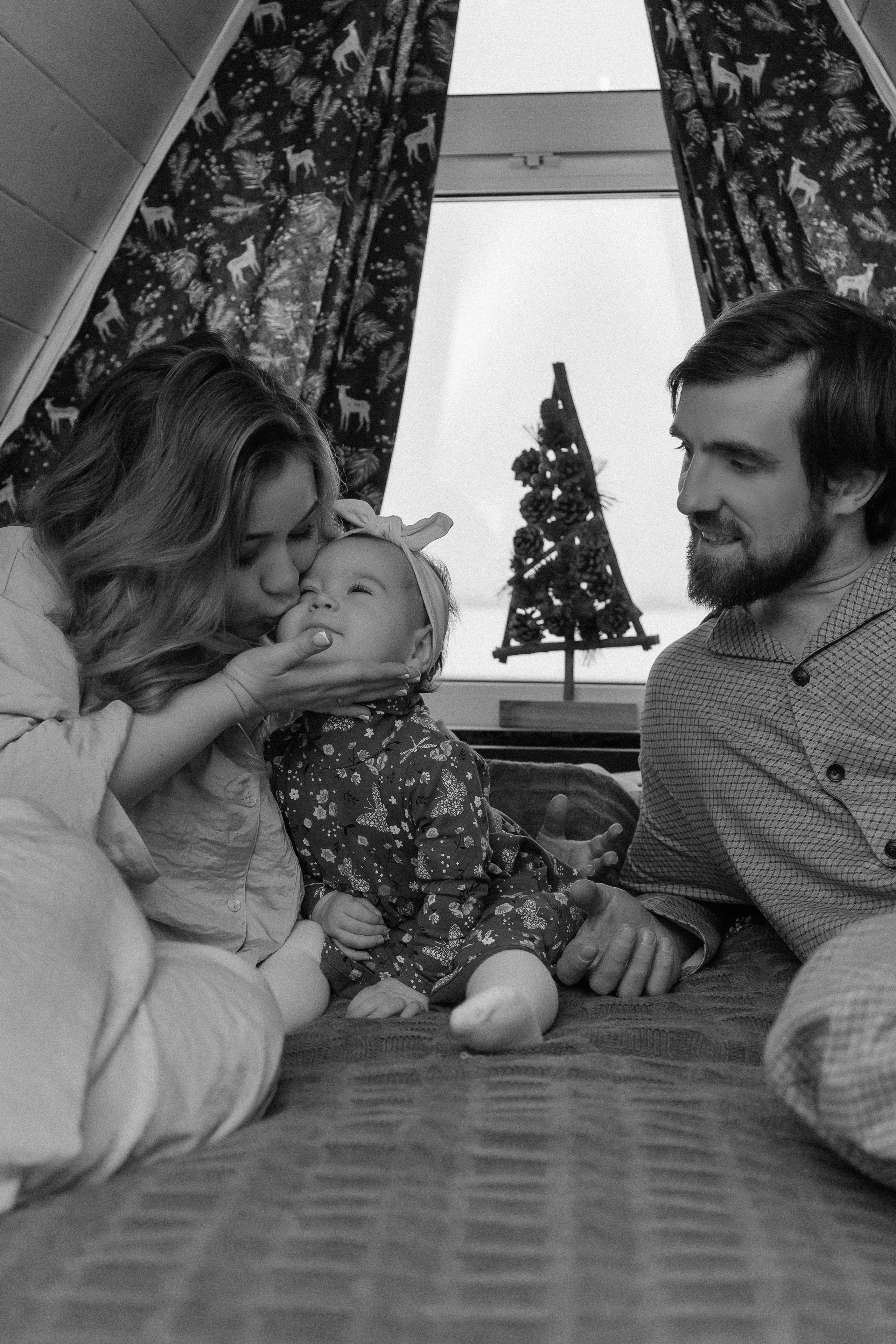 Семейная фотосессия дома