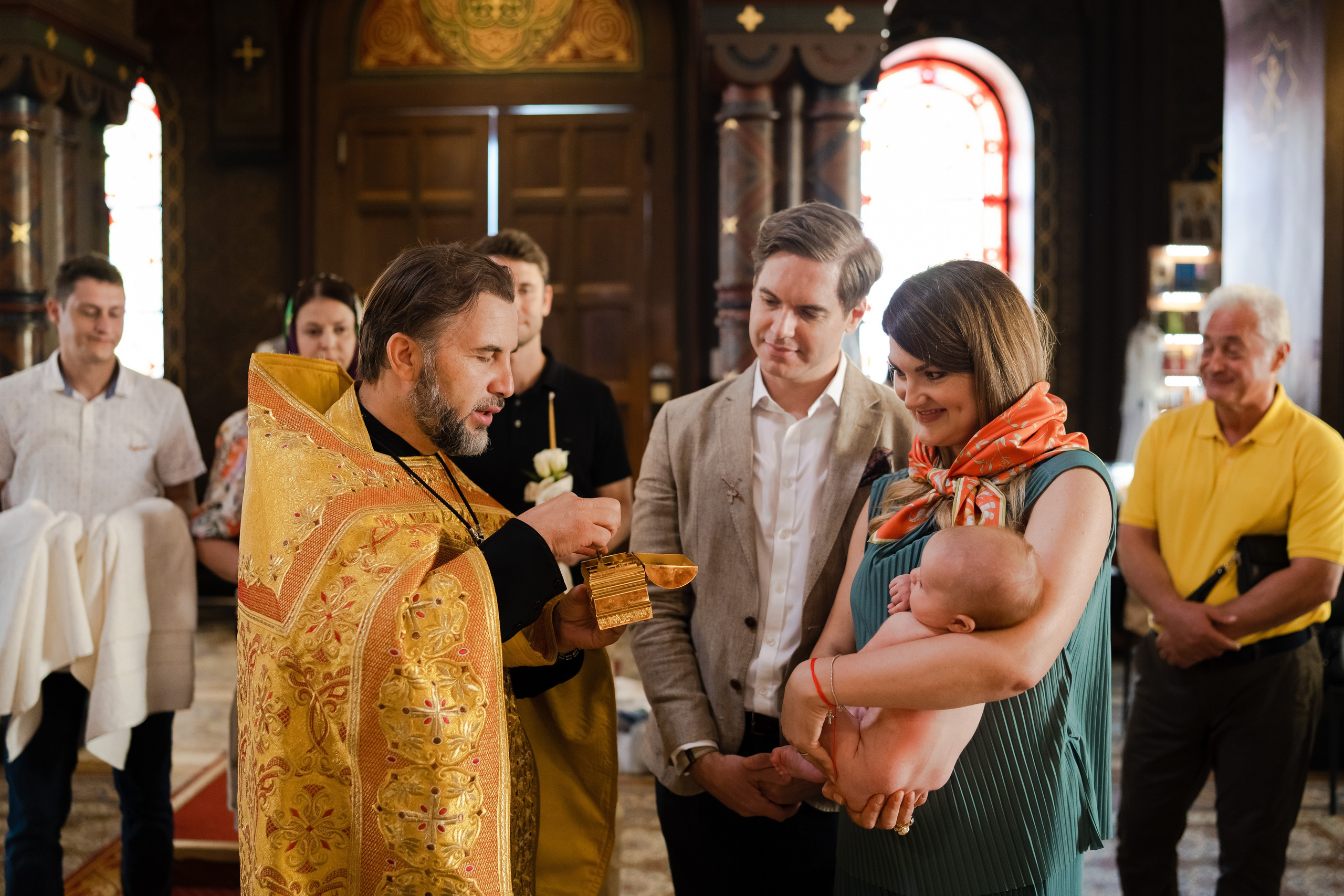 Oscar baptism. Professional Wedding Photographer Geneva & Romande Switzerland | Tanya Creator