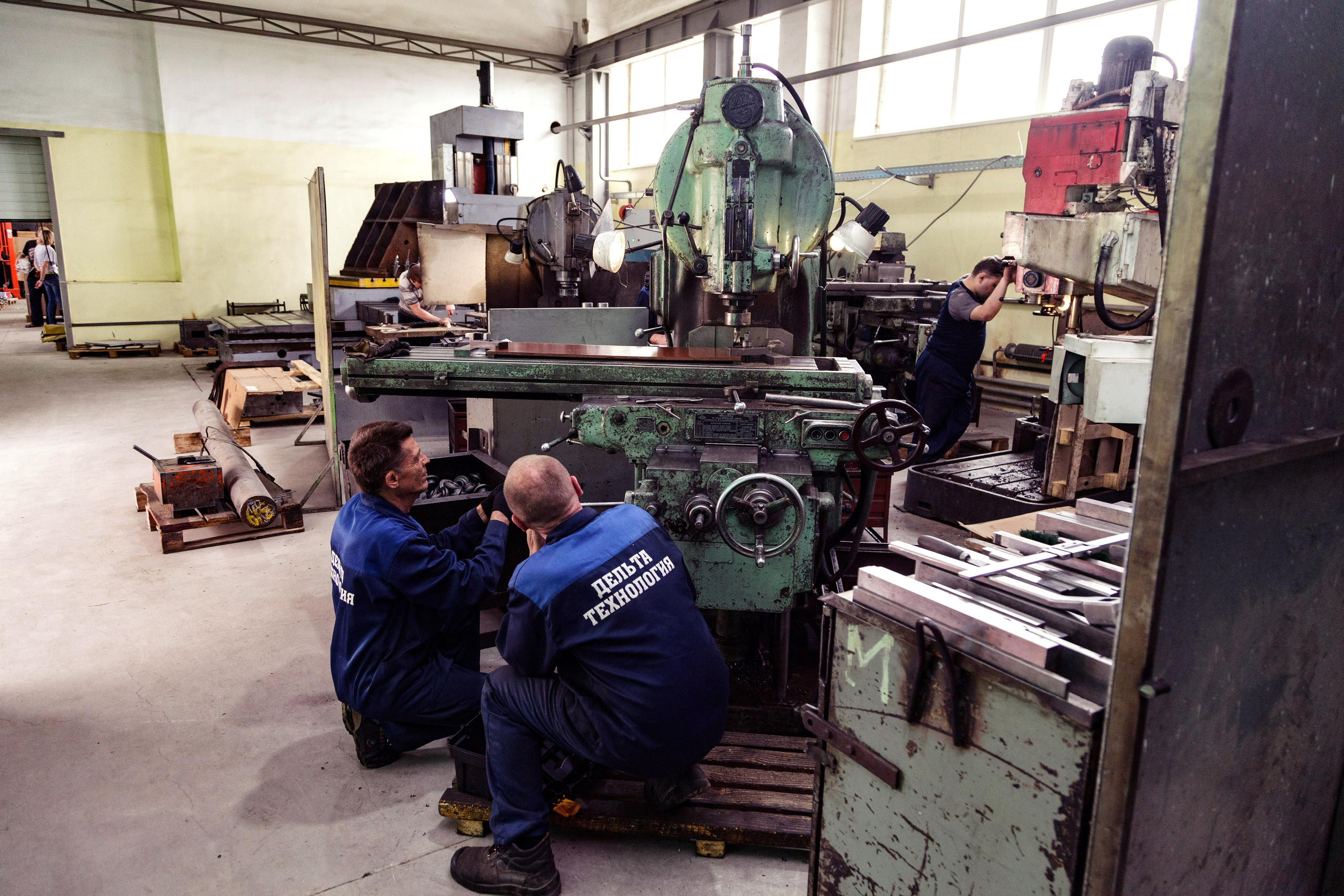 Цех. Фотограф Андрей Гузеев