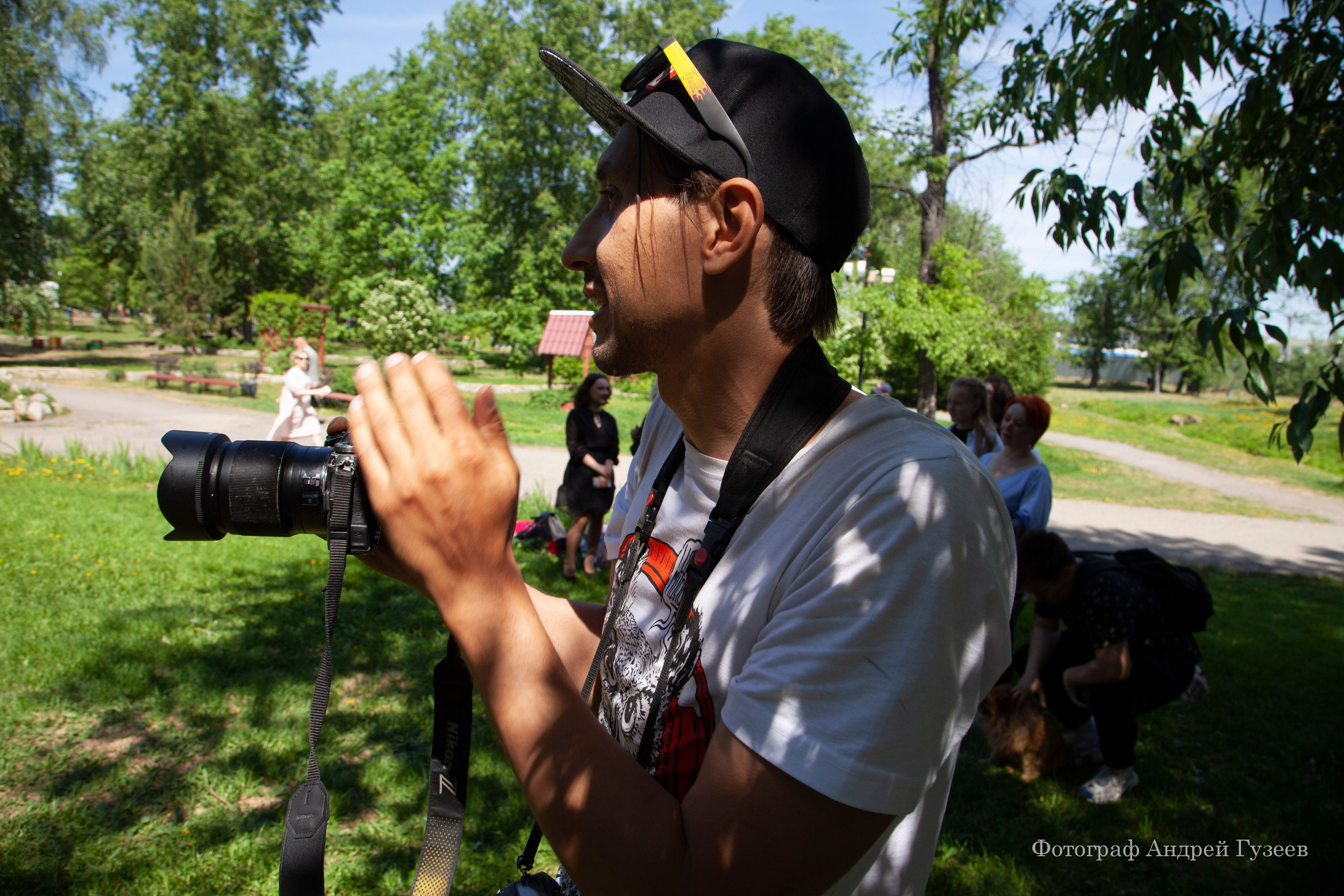Фотограф Антон Паршунас. Фотограф Андрей Гузеев