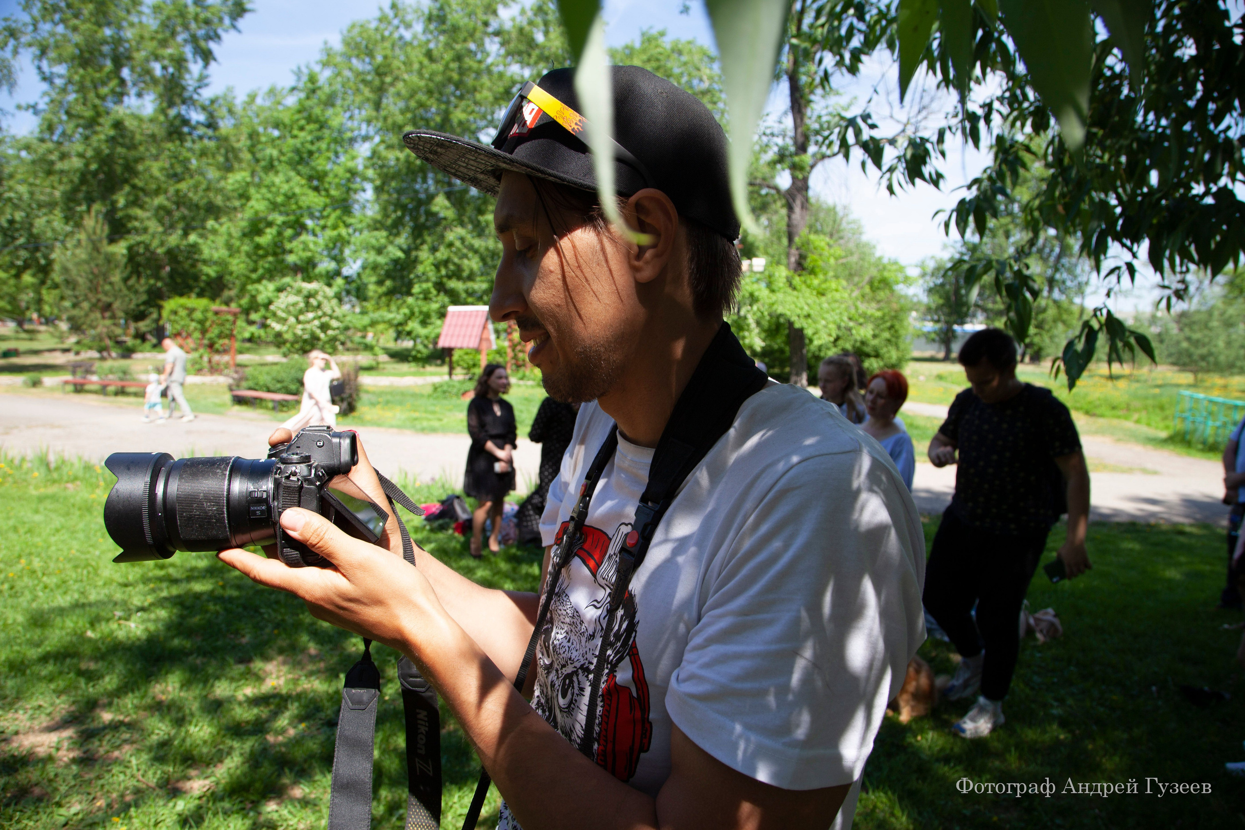 Фотограф Антон Паршунас. Фотограф Андрей Гузеев