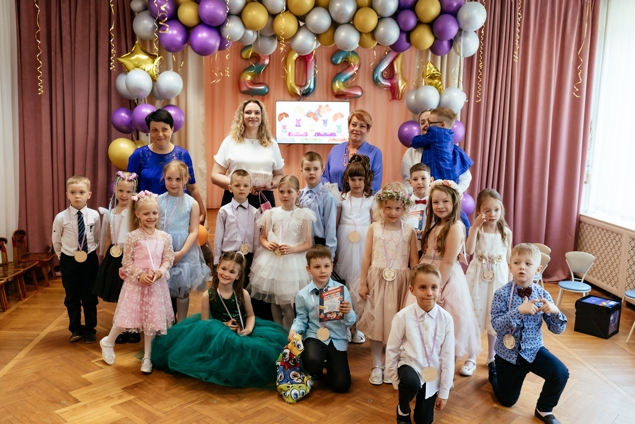 Праздник в детском саду. Семейный фотограф в Минске Приболовец Светлана
