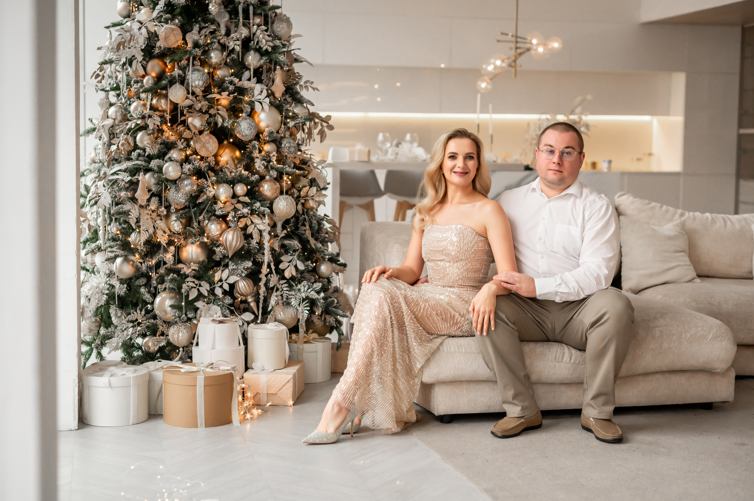 Семья Екатерины в студии Мимика