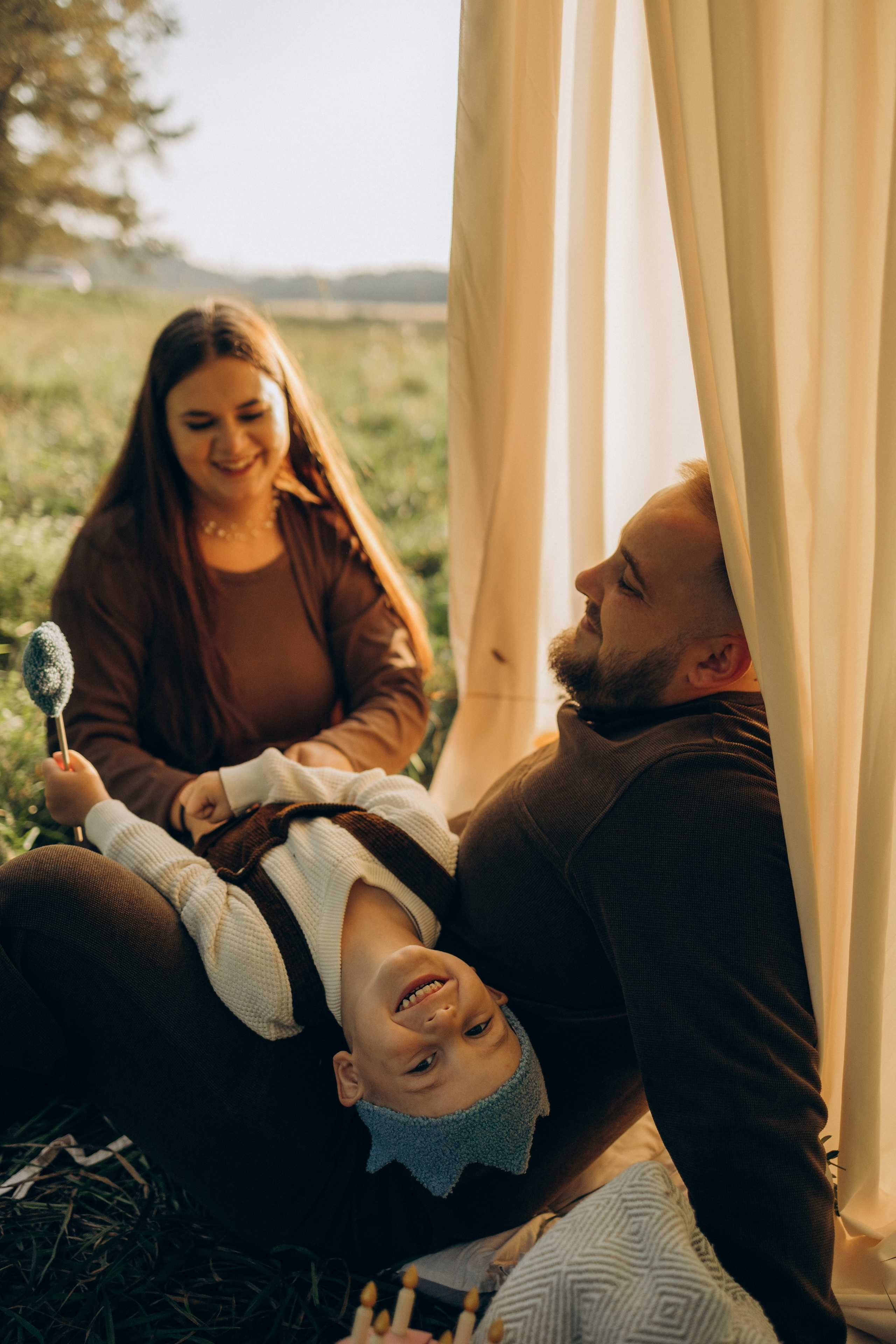 3 годика малышу (7.09.2025 г.) г. Жуков (Калужская обл.). Надежда Стар семейный и церковный фотограф в Жукове и Калужской области