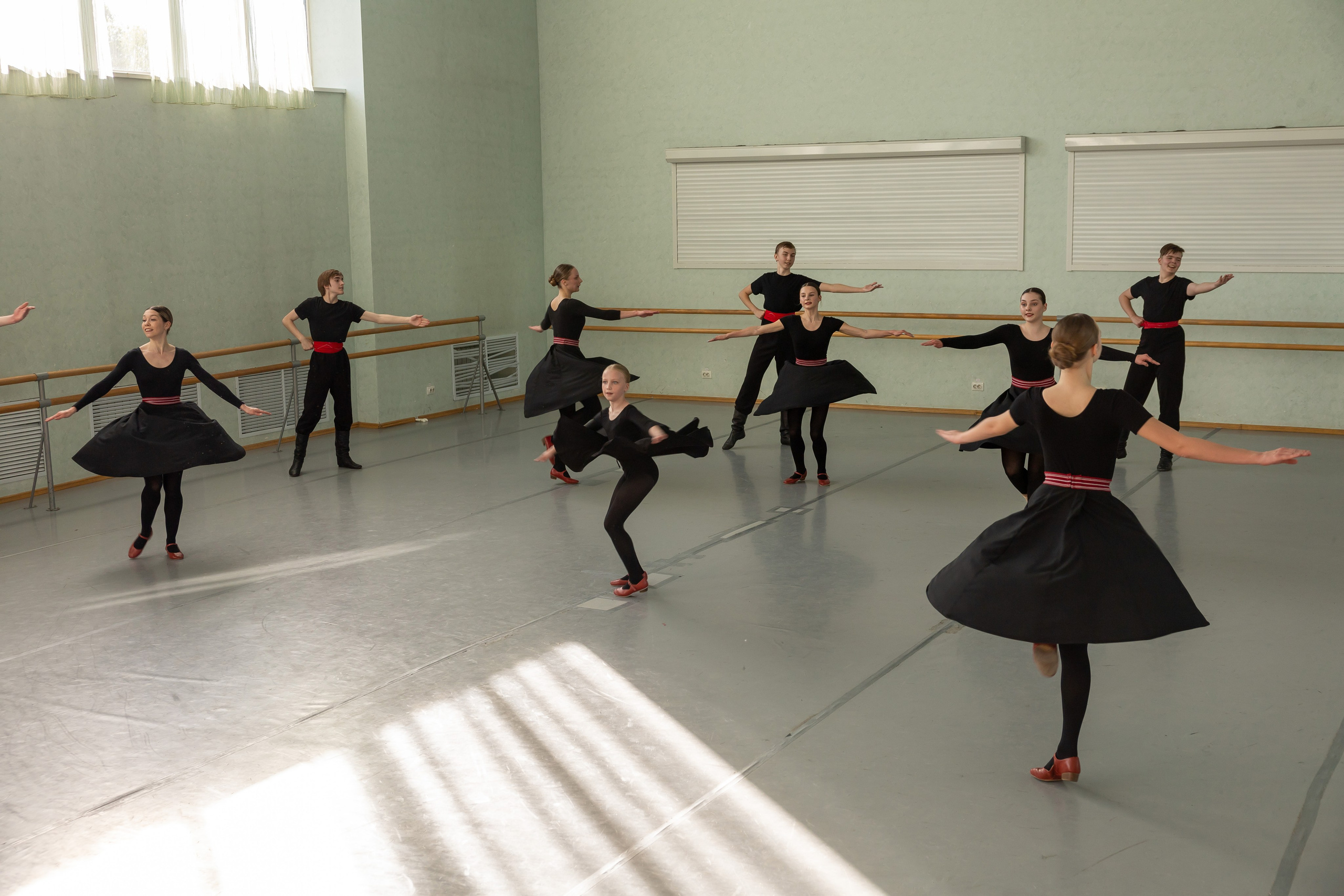 Открытый урок в студии народного танца «Славянский лик». Фотограф в Серпухове Наталья Руденко