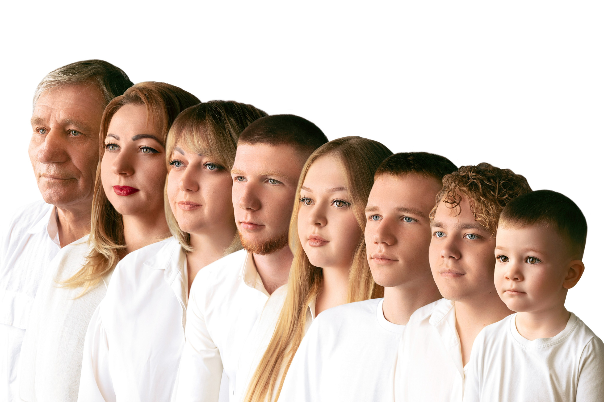 Портрет поколений. Фотограф новорожденных в Барнауле Русакова Анастасия