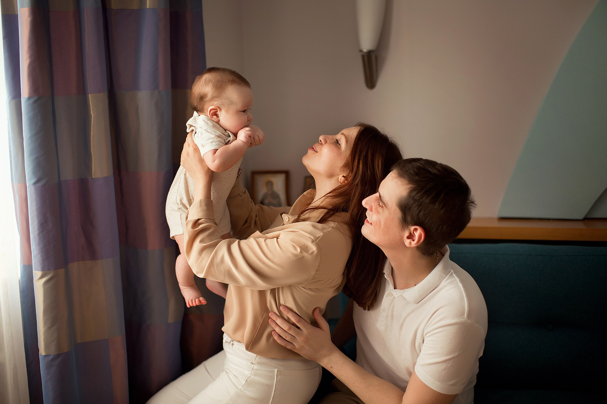 Фотосессия с малышом с домашних условиях. Tatyana Nadezhdina Family photographer