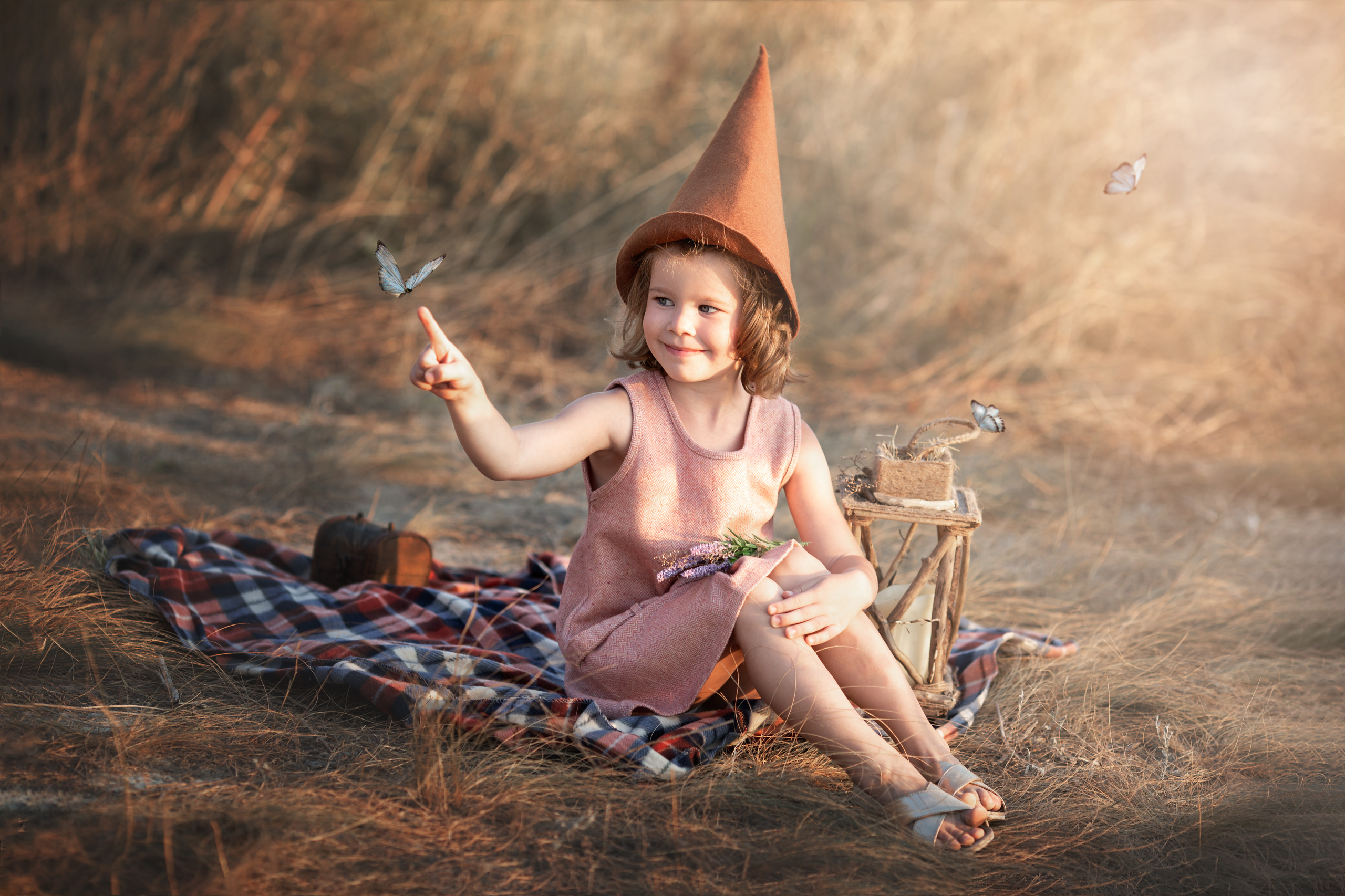 Сказочная фотосессия в Анапе летом. Художественный фотограф Анапа Александра Долбикова