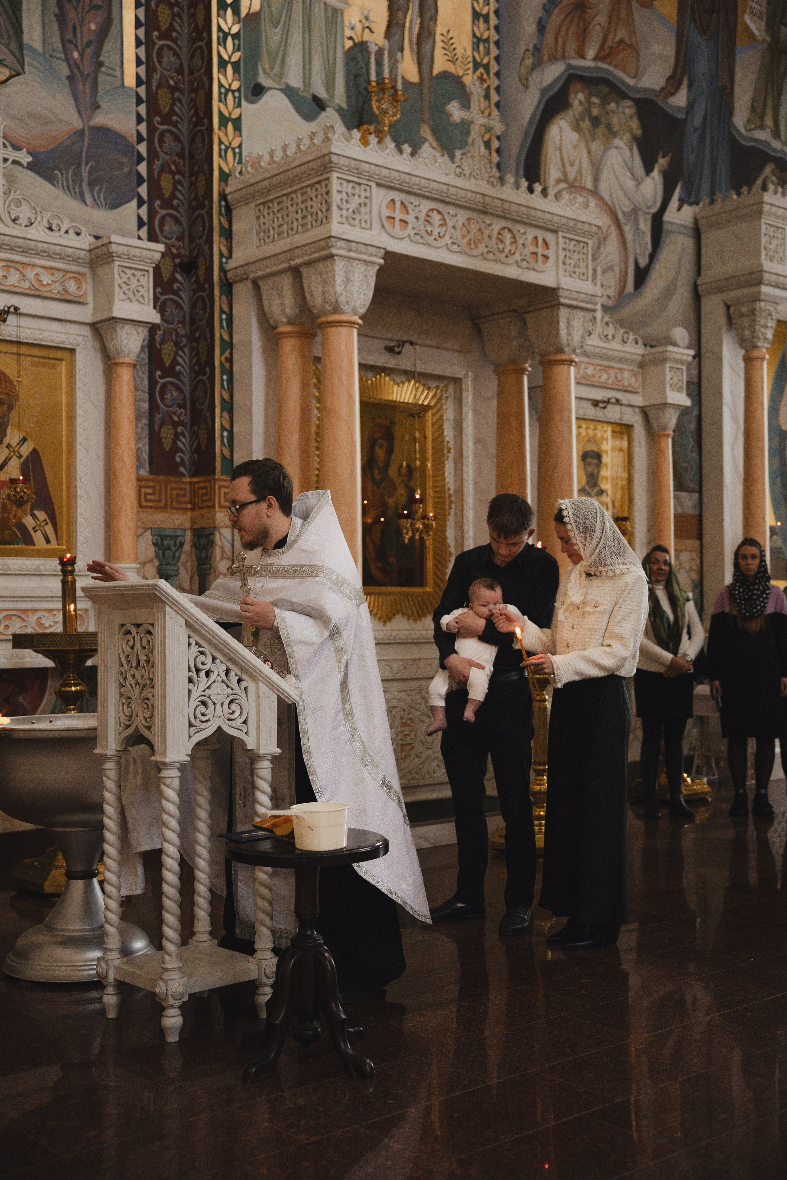 Крещение Кирюши. Фотограф Ломакина Анастасия