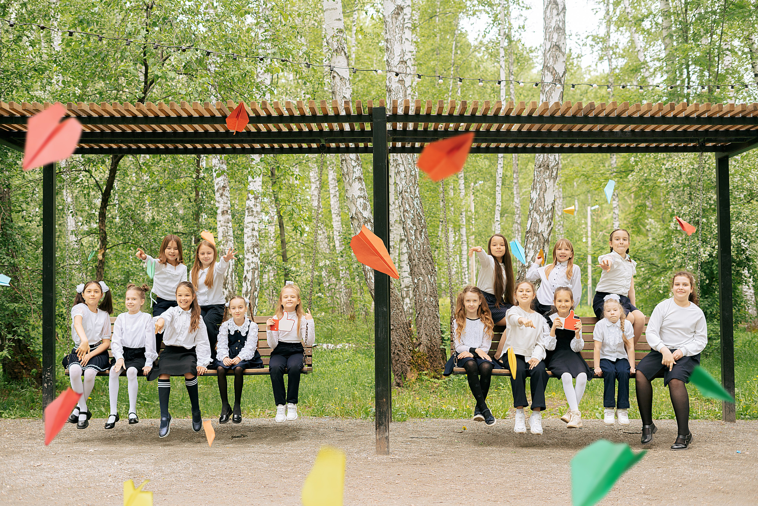 Групповые портреты. Школьный фотограф в Челябинске. Выпускные фотоальбомы
