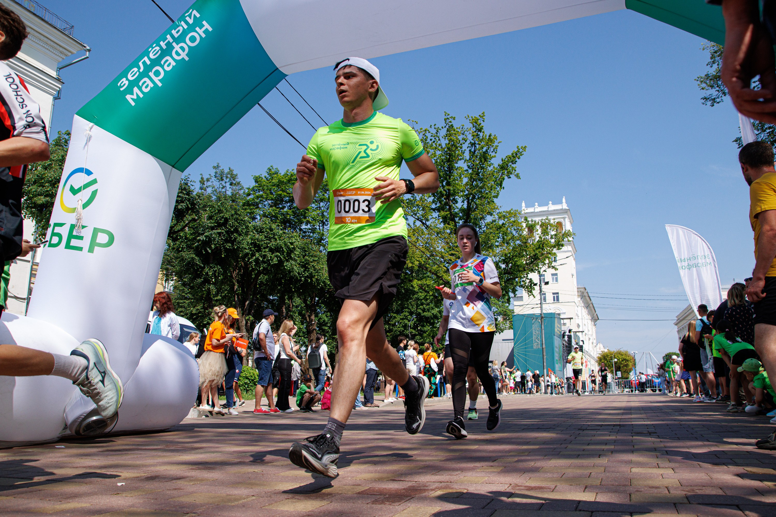 Зеленый марафон 2024. Спортивный фотограф Вадим Добедченков