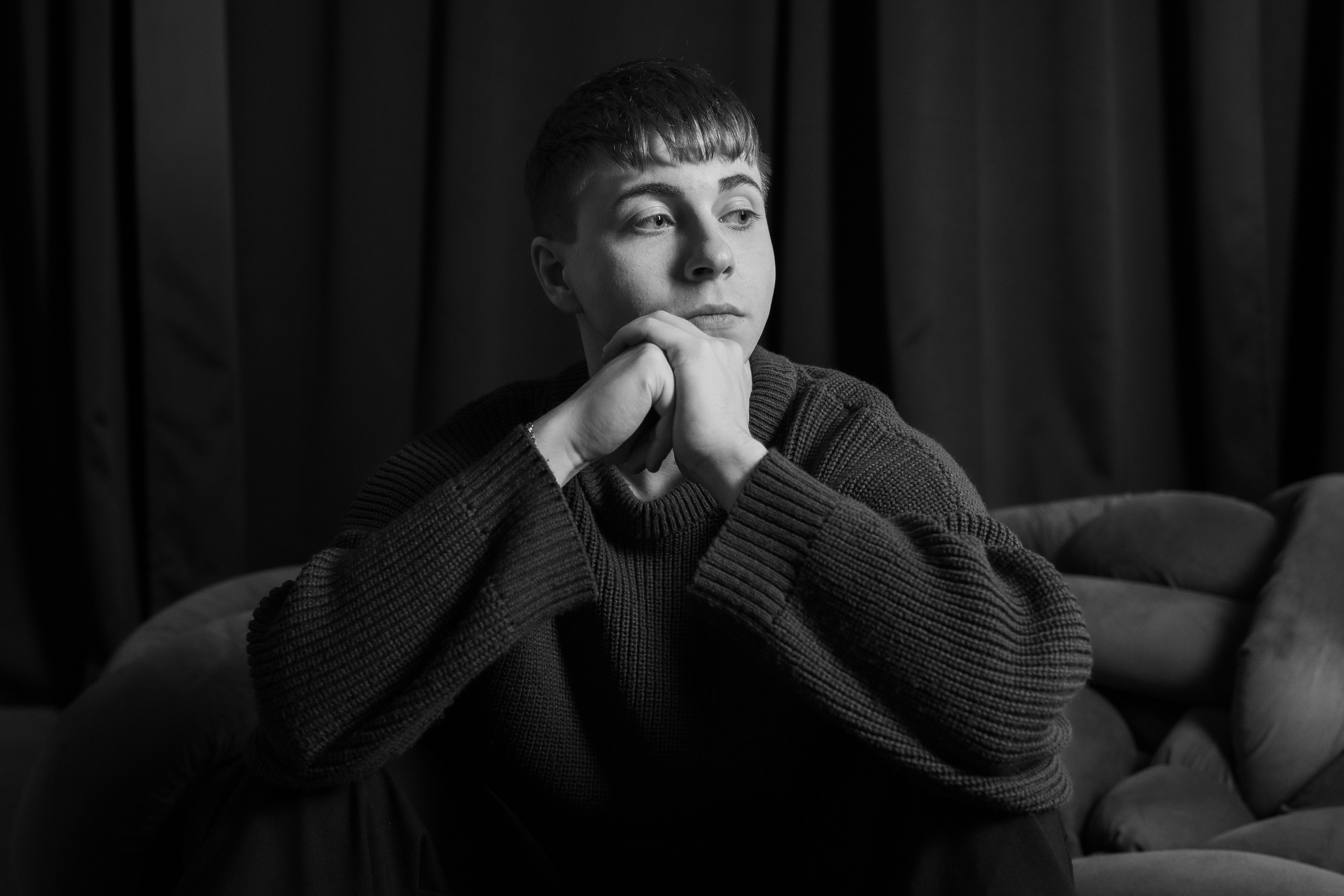 Мужской черно-белый портрет. Фотограф и видеограф в Москве Анна Матюхина