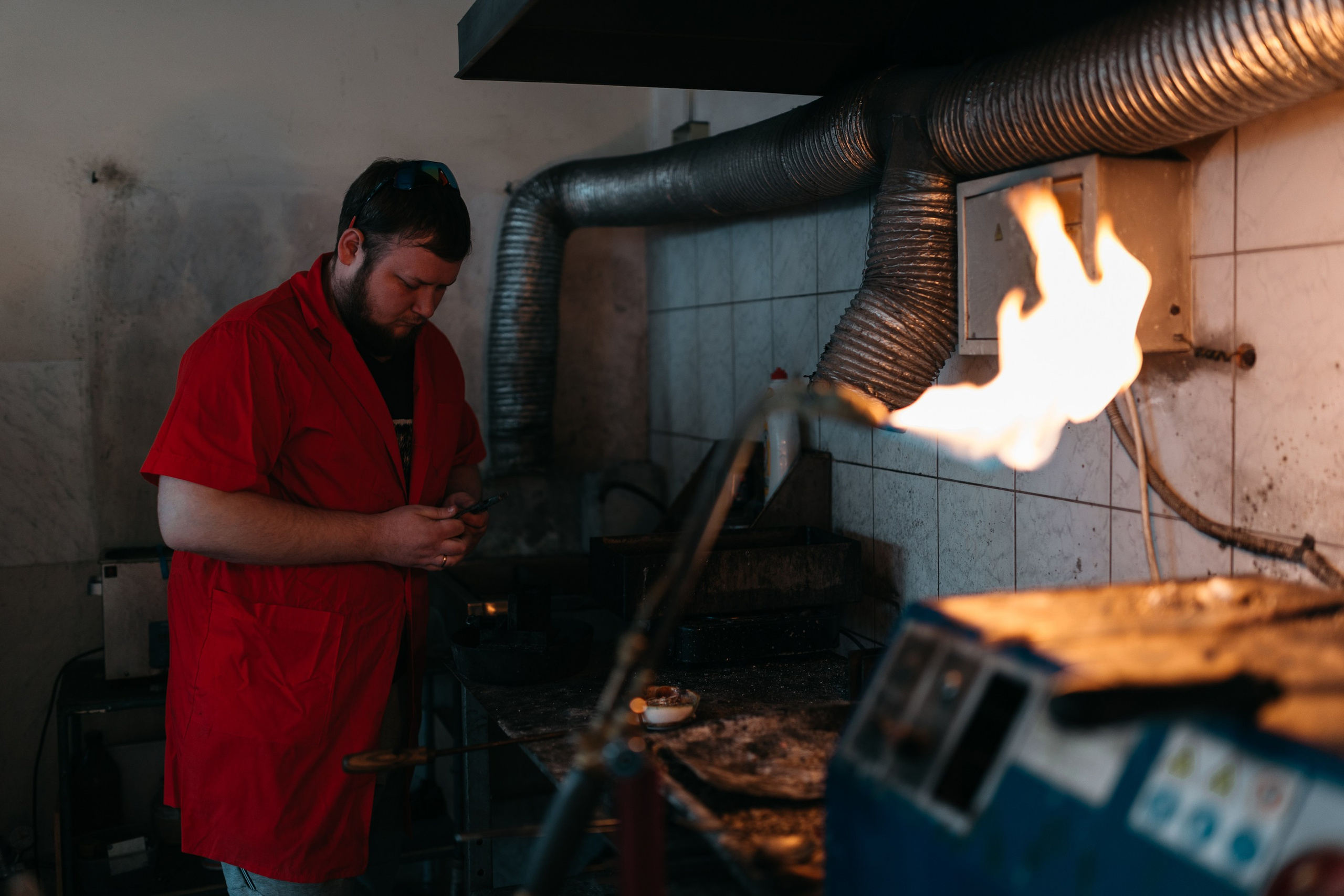 Промышленный репортаж ювелирного производства. Фотограф Олег Сотник