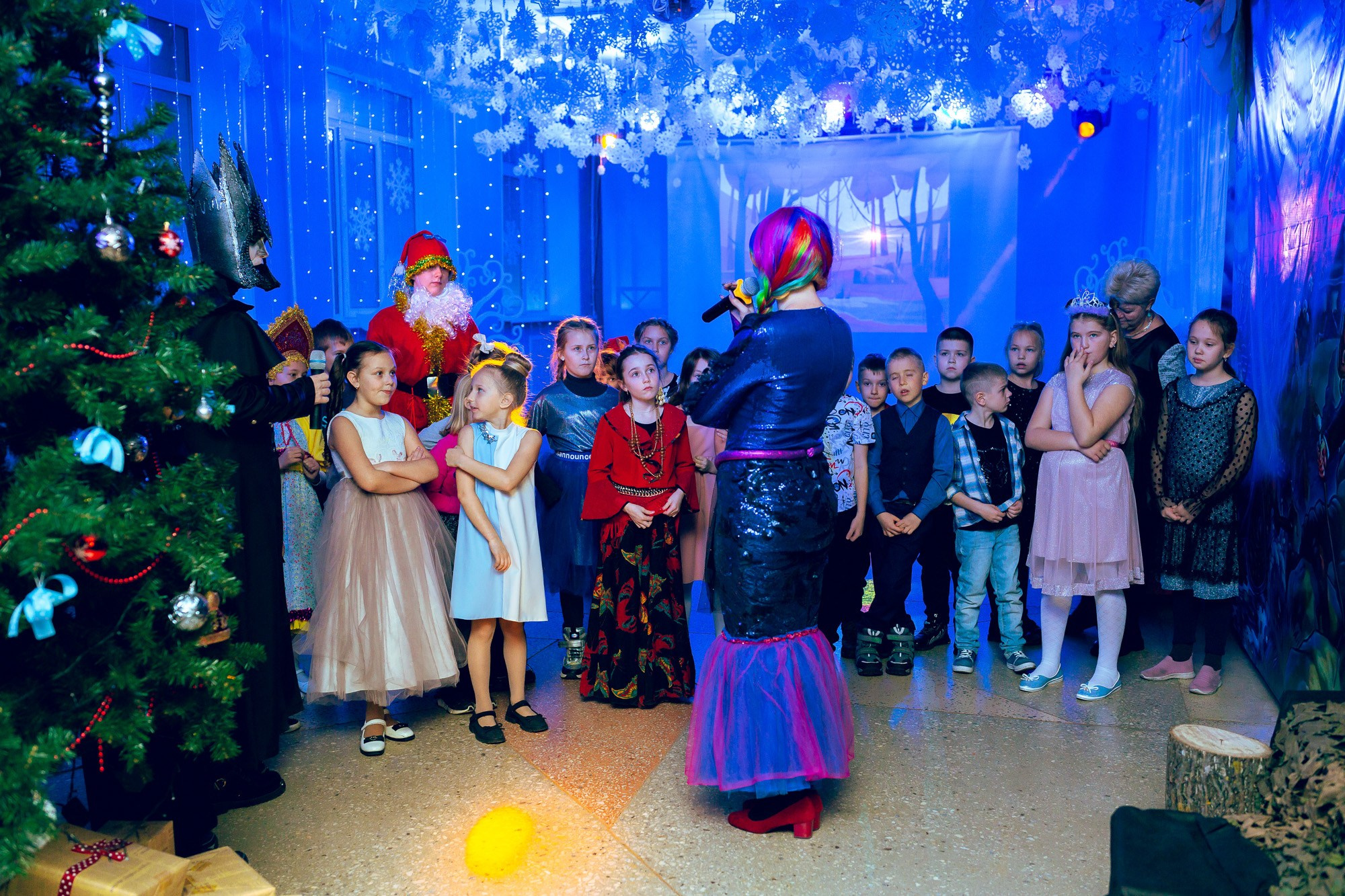 Новогодний детский утренник. Андрей Кровлин — фотограф в Славянке