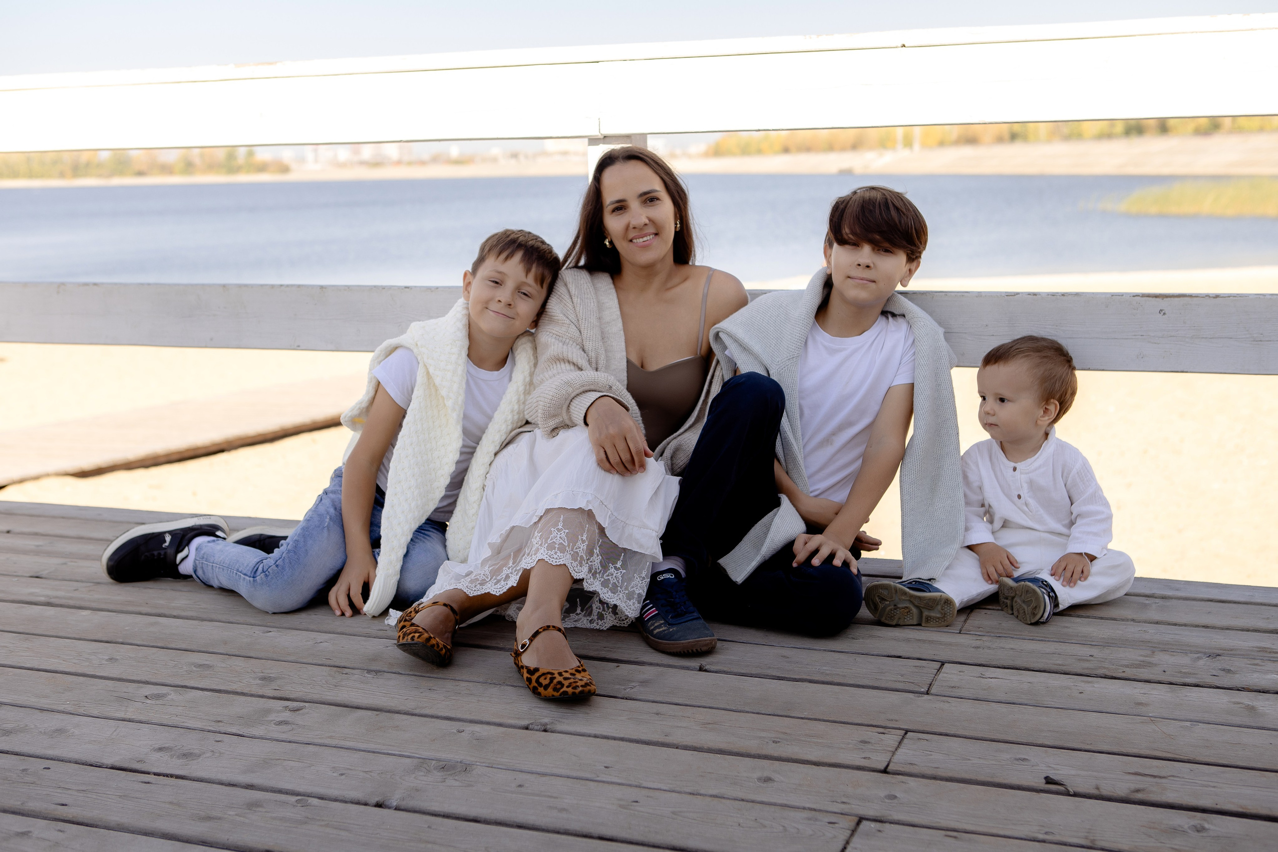 Ляйсан с мальчишками. Фотограф в Казани.Снимаю индивидуальные портреты, love story и свадьбы