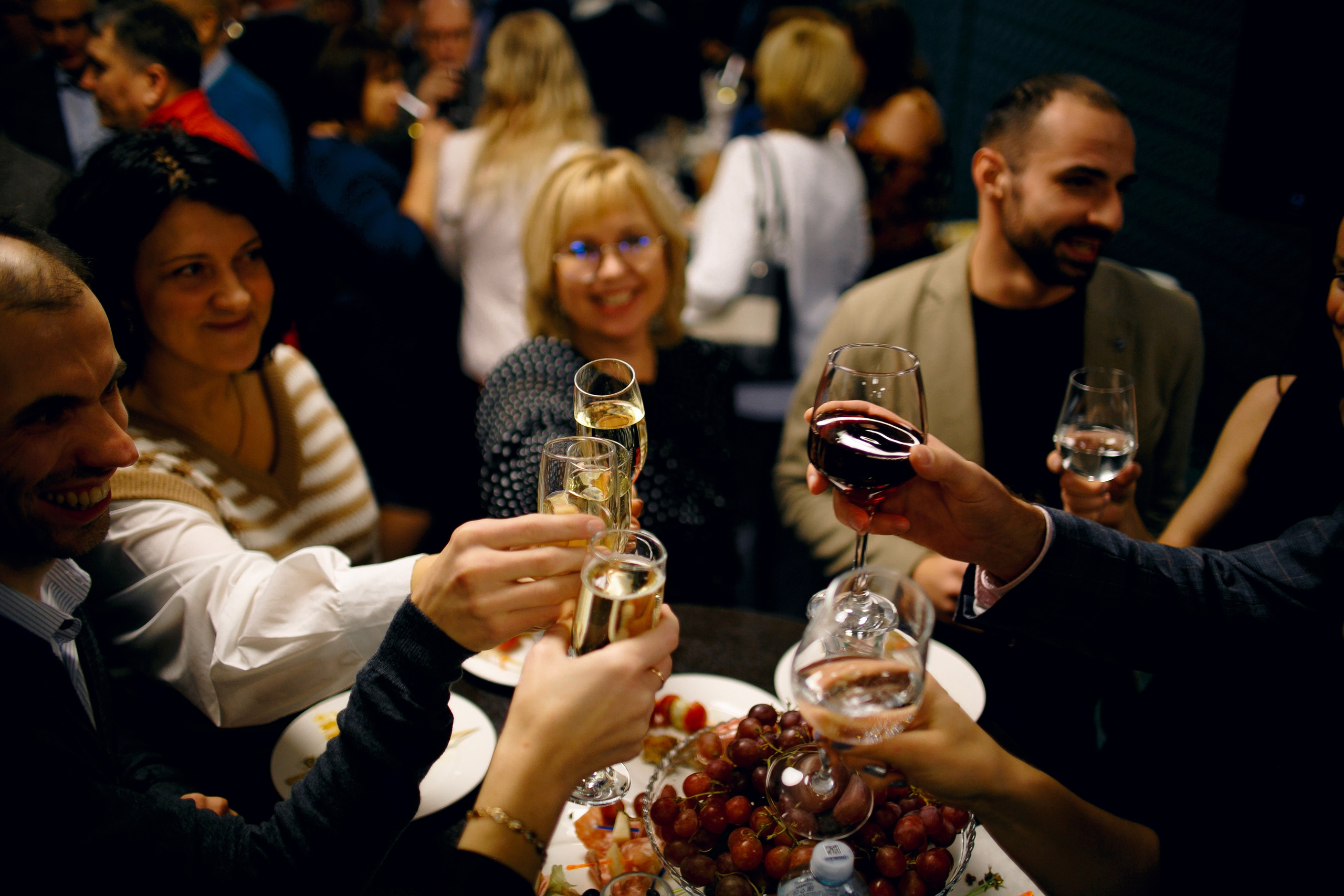 Банкет в гостинице «Космос». Ваш репортажный фотограф Артемий Антонов