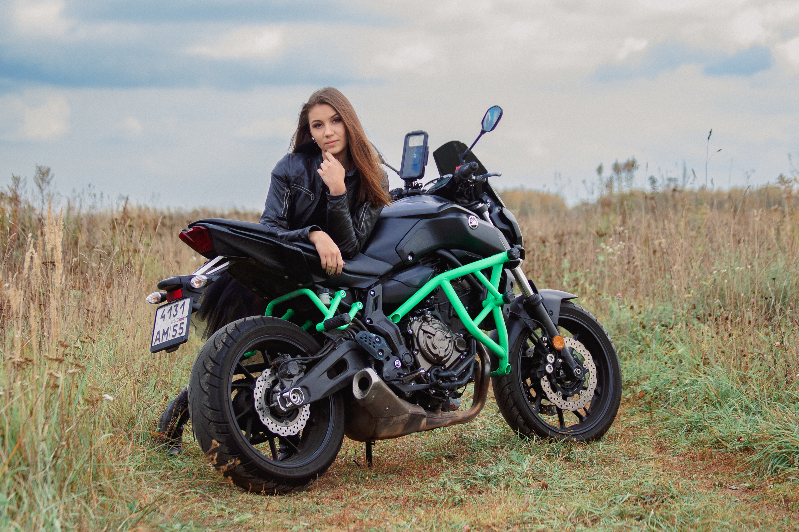 Балерина и байкер в одном лице. Балетный фотограф в Москве Галина Молчанова