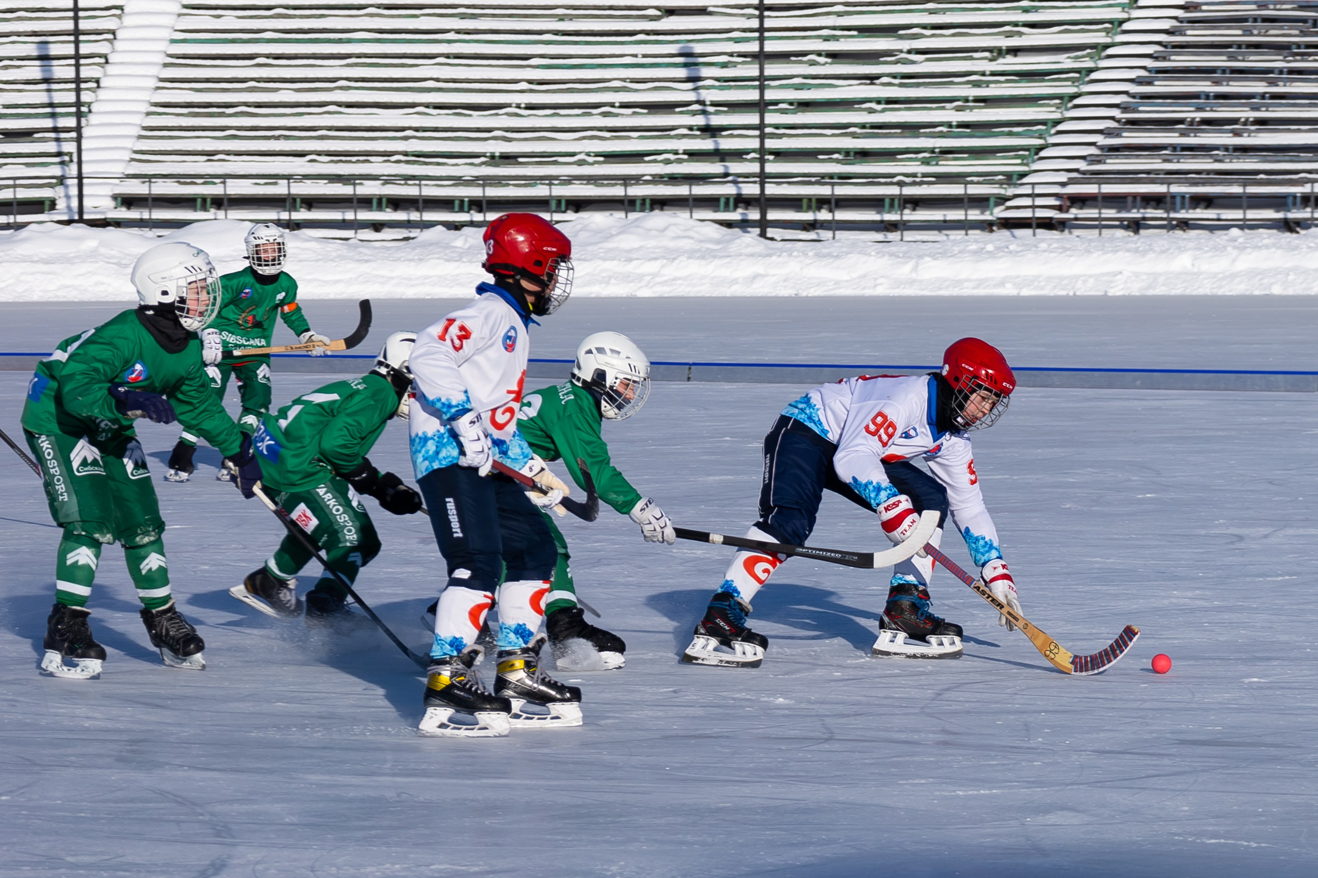 Хоккей. Репортажный фотограф в Иркутске Семён Фёдоров