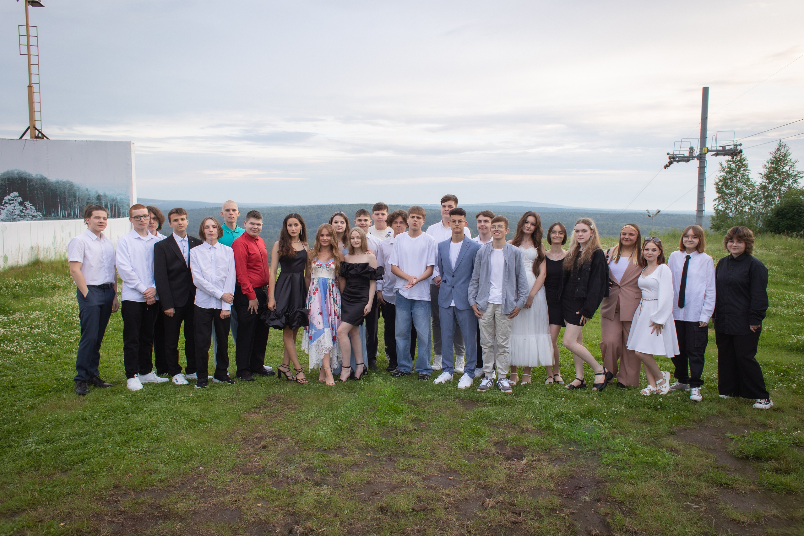 Выпуск 2024 9 кл г. Теплая. Фотограф Татьяна Орлова