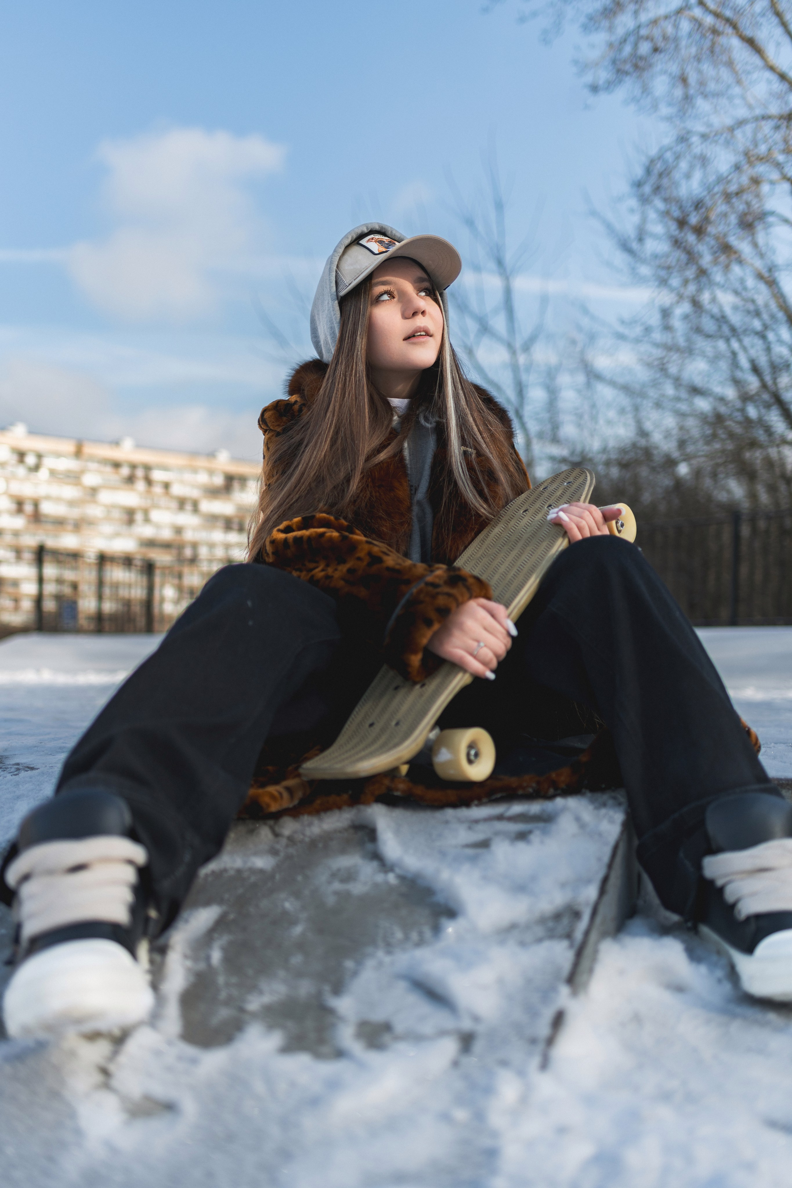 Света со скейтом. Фотограф в Москве/Зарайске Шахова Марина