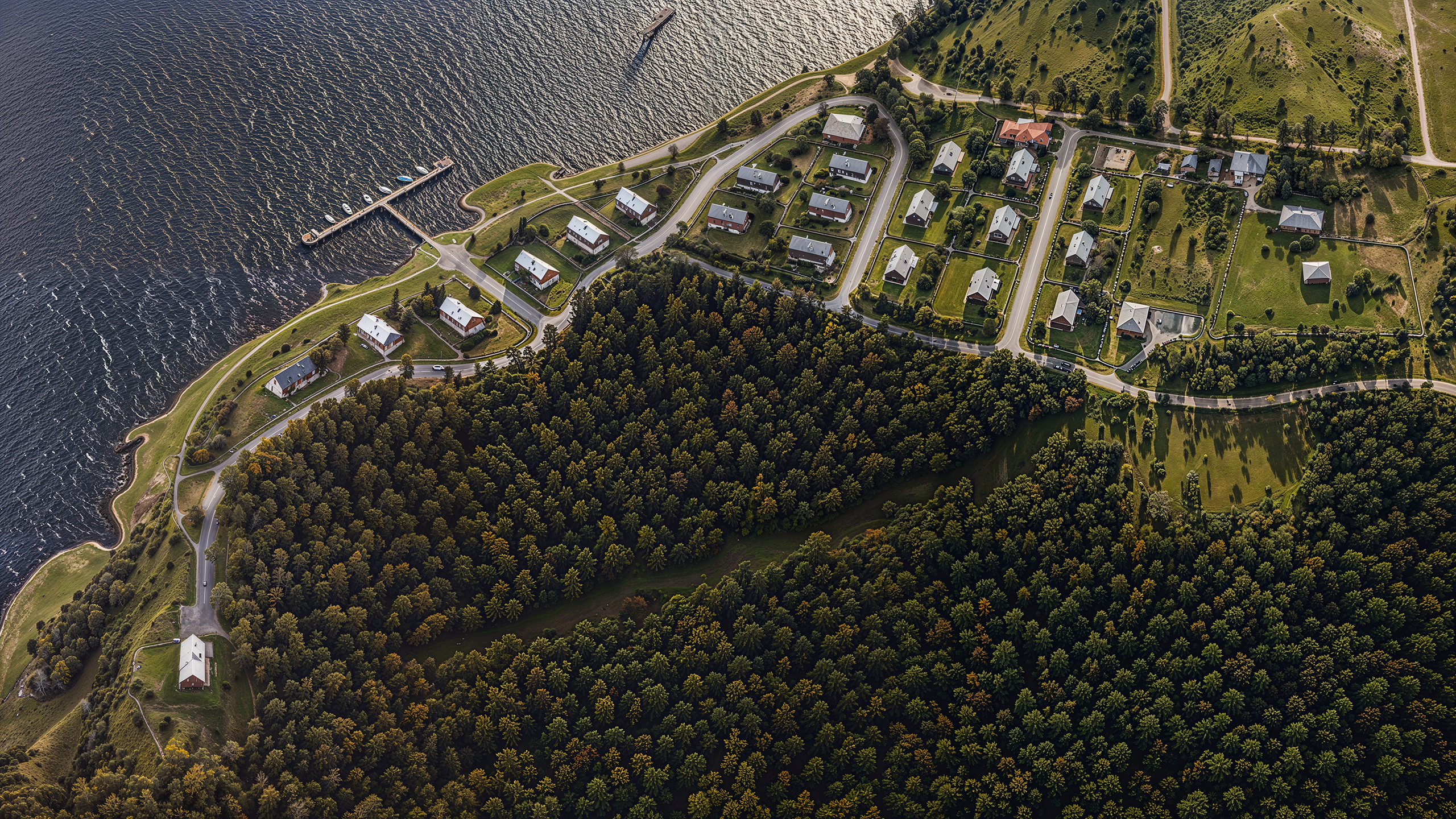 Визуализация генерального плана базы отдыха. Студия 3d визуализации Arcviz