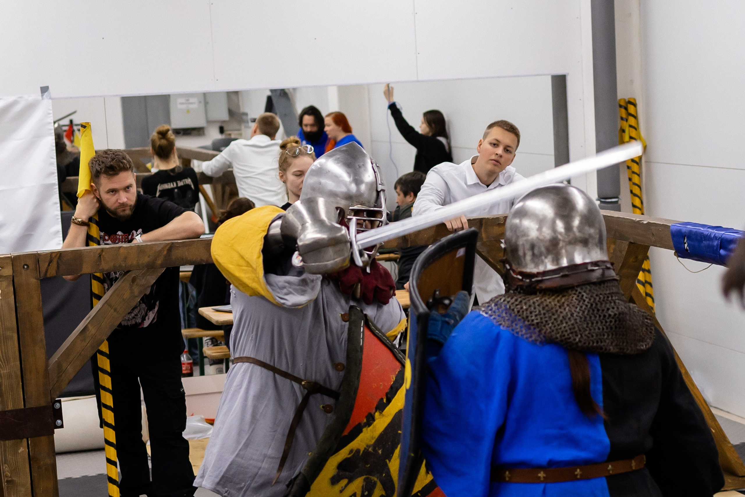 Турнир средневековых рыцарей