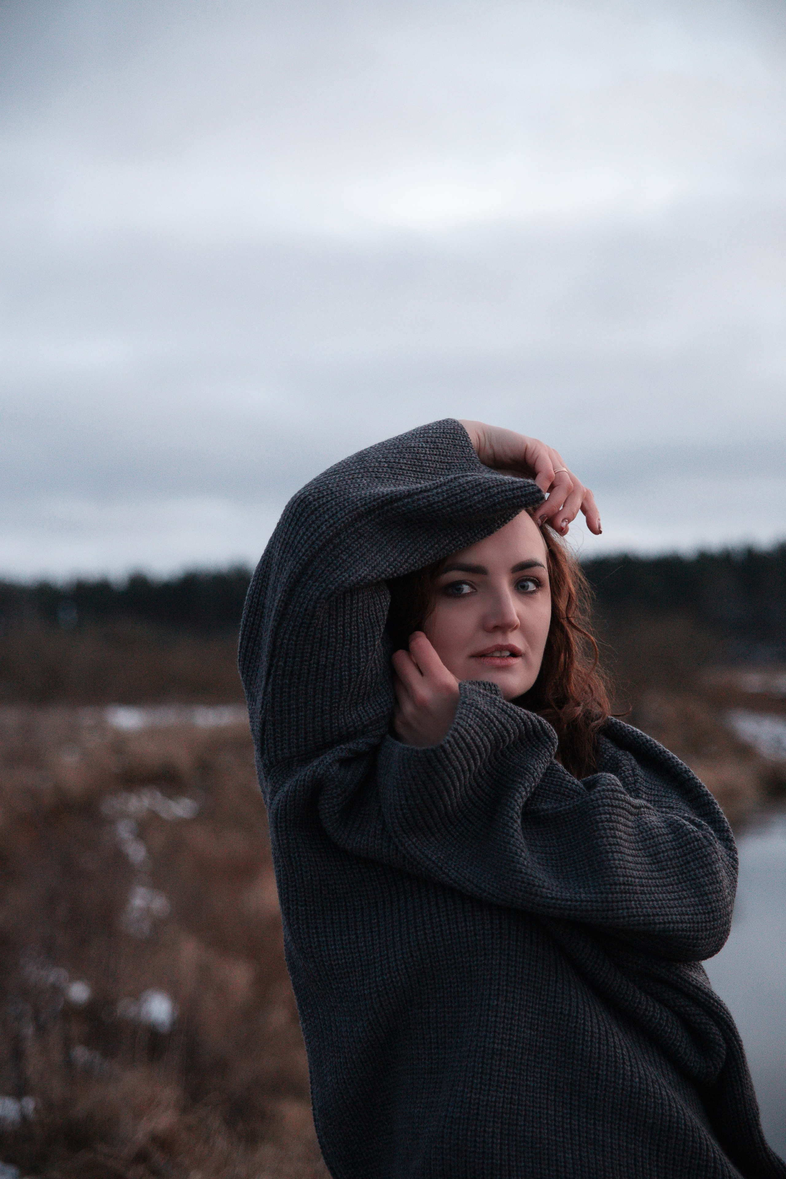 Фотосессия Ксении. Между осенью и зимой. Детский и семейный фотограф в Твери Анастасия Соловьева