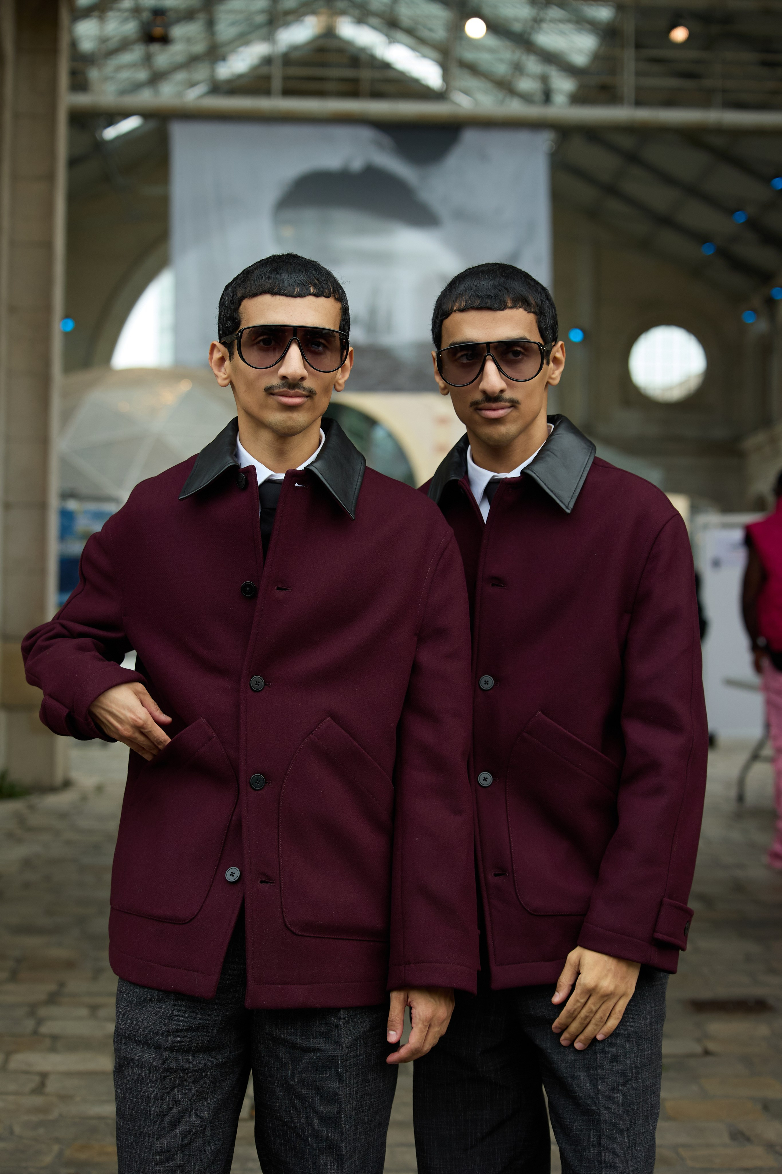 PFW MENSWEAR FALL/WINTER 25/26 BLUEMARBLE. Photographer in Milan Ivan Goncharov