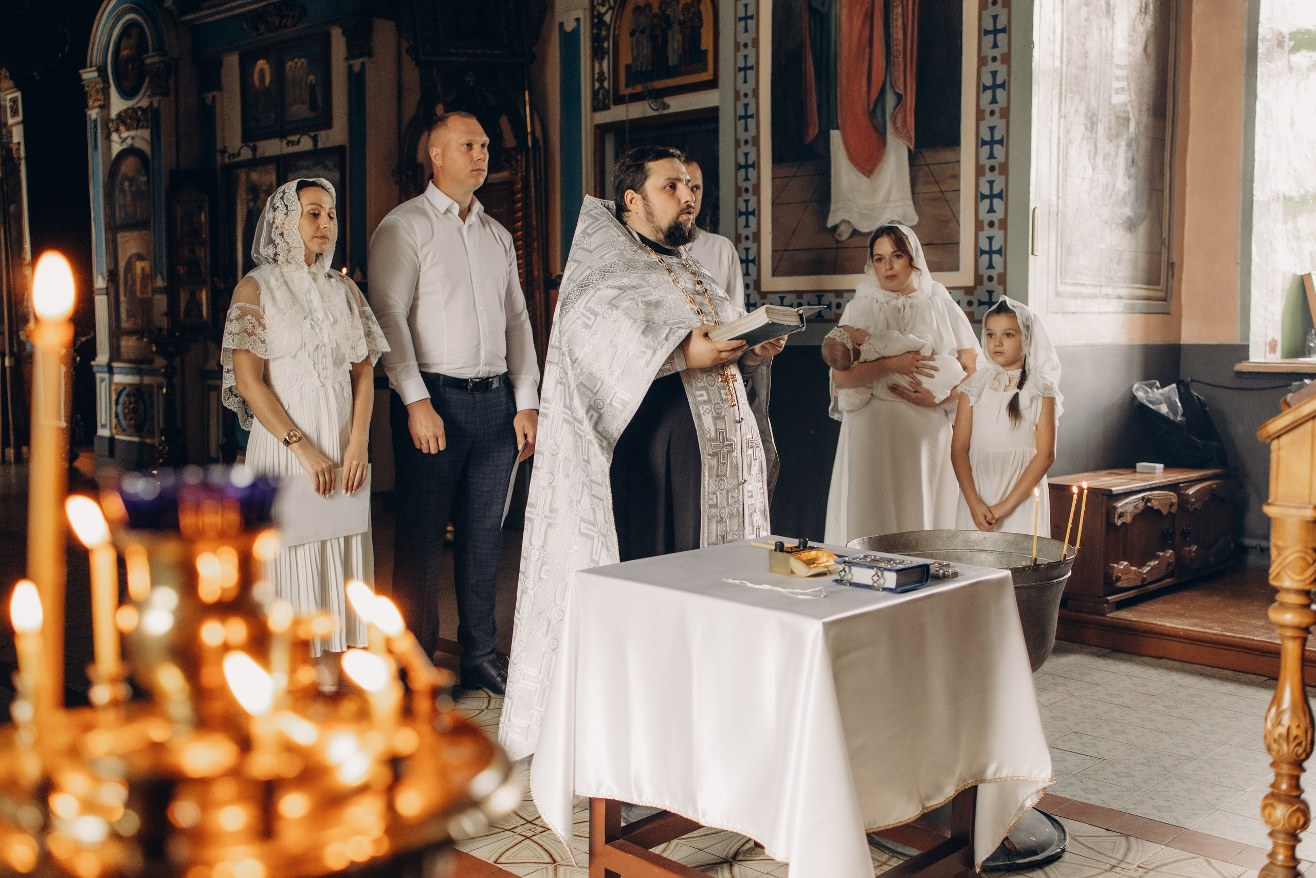 Крещение Есении. Главная