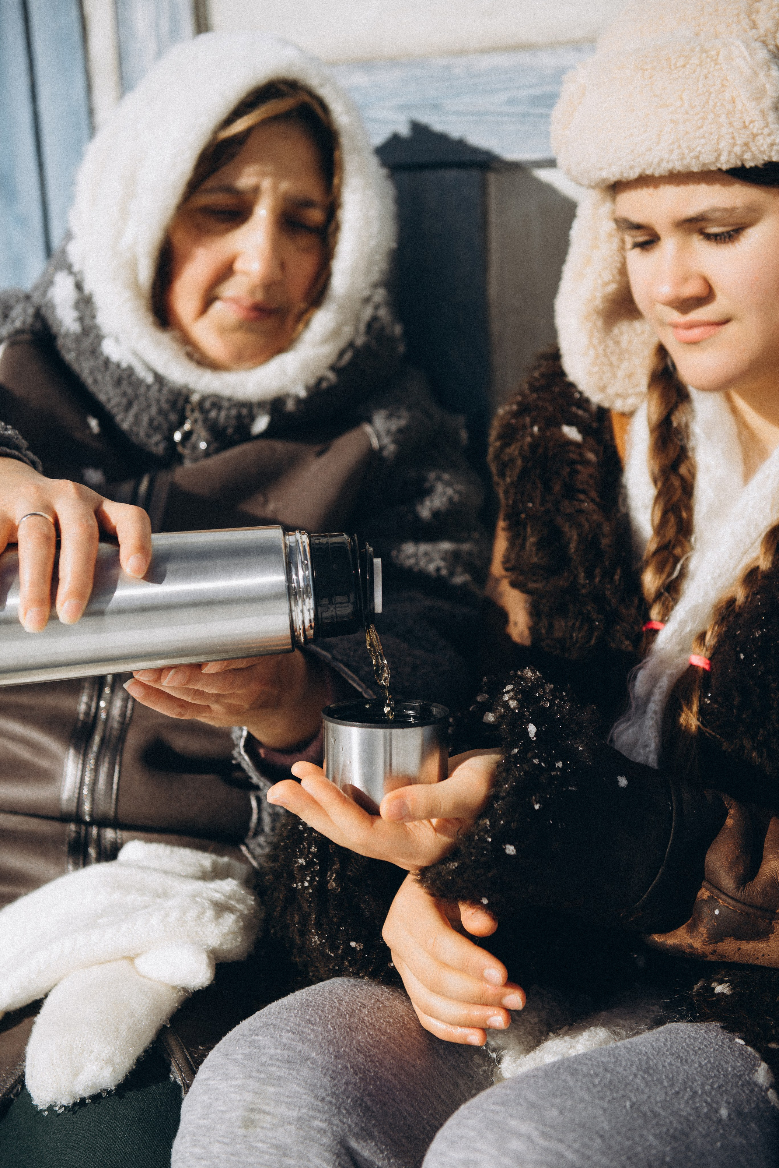 Марина и Таисия. Ирина Метелица фотограф на Шикотане