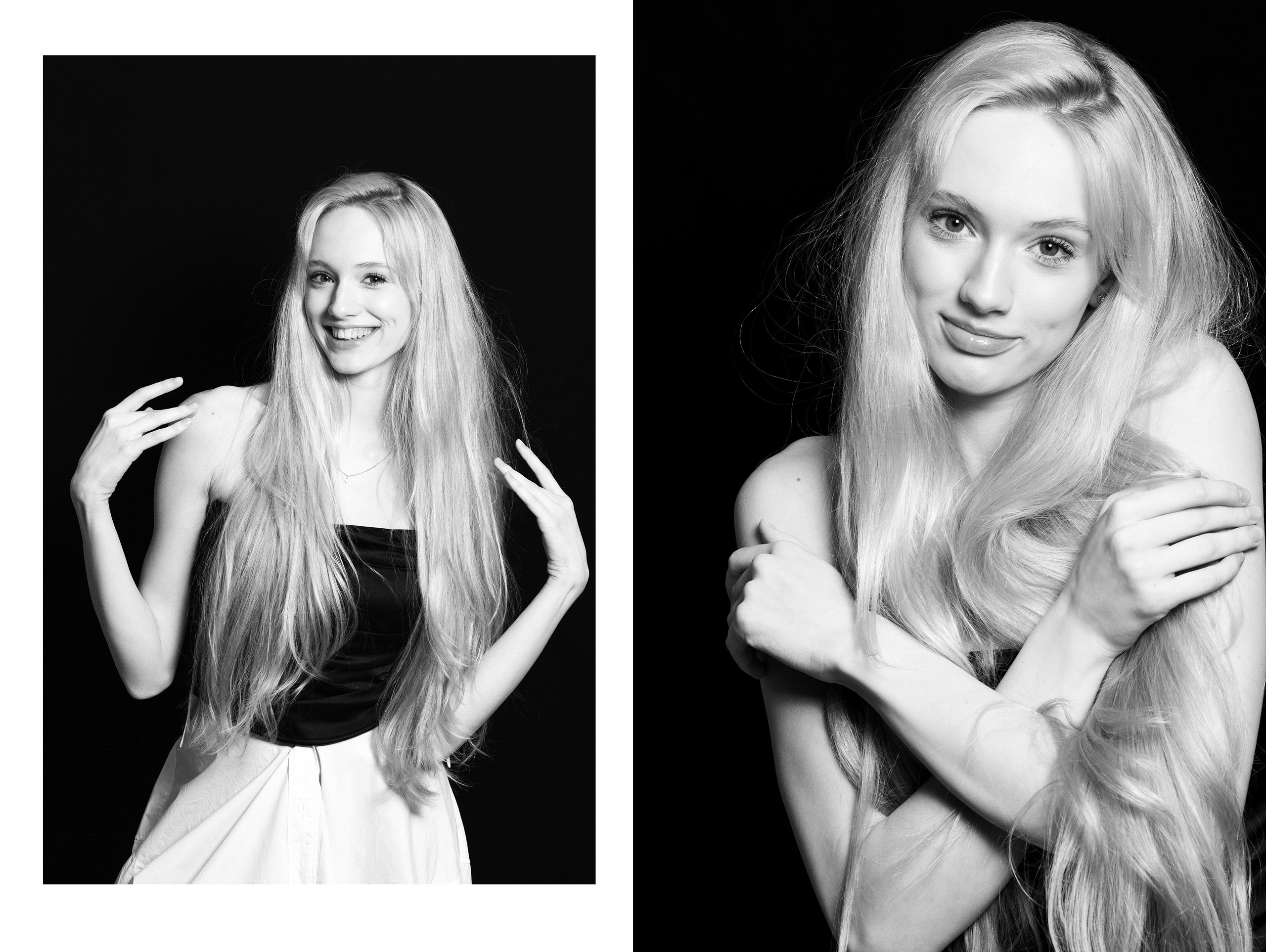 Мариса. Модельное портфолио в студии в Москве. Ирина Загоскина — портретные фотосессии в Москве