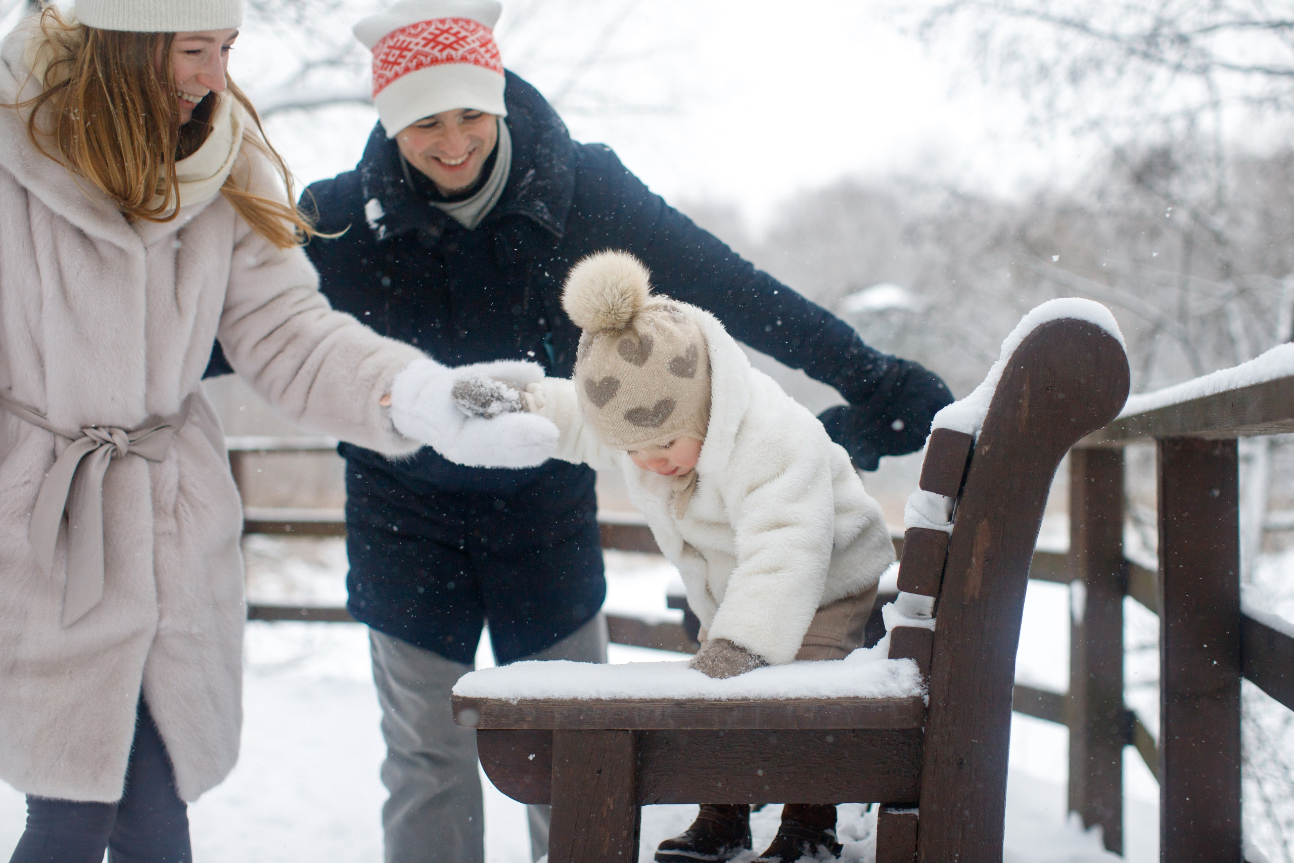 Зимние объятия. Детский и семейный фотограф Мария Киселёва. Москва