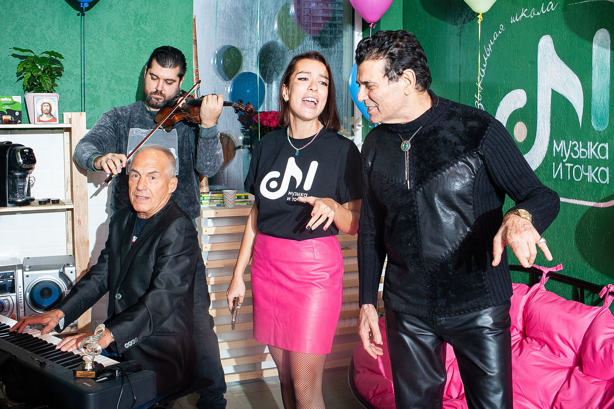 Открытие музыкальной школы «Музыка и точка». Фотограф Сергей Осколков (Москва)