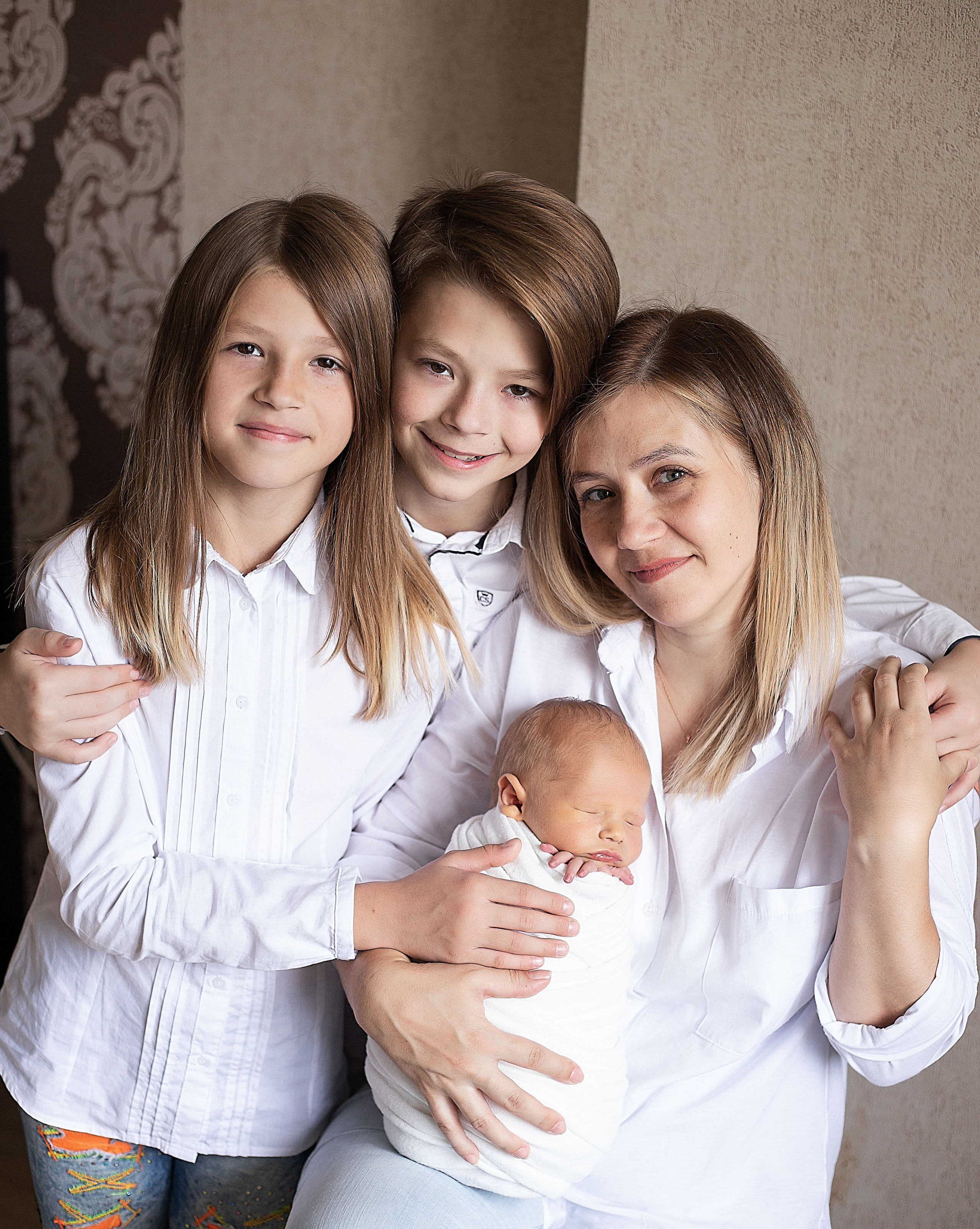 Новорождённые. Фотограф Анна Сагирова г. Ростов-на-Дону