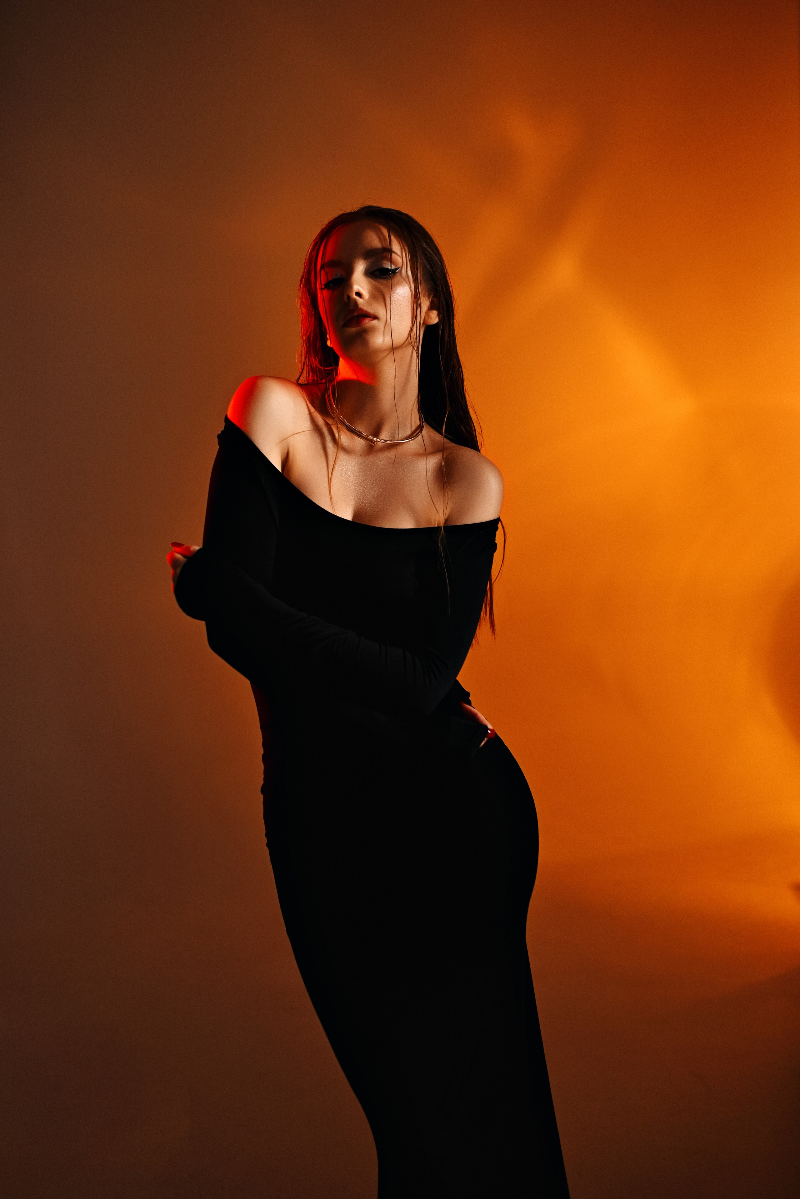 Фотосессия с цветным светом. Фотограф в Витебске Сергей Томашев