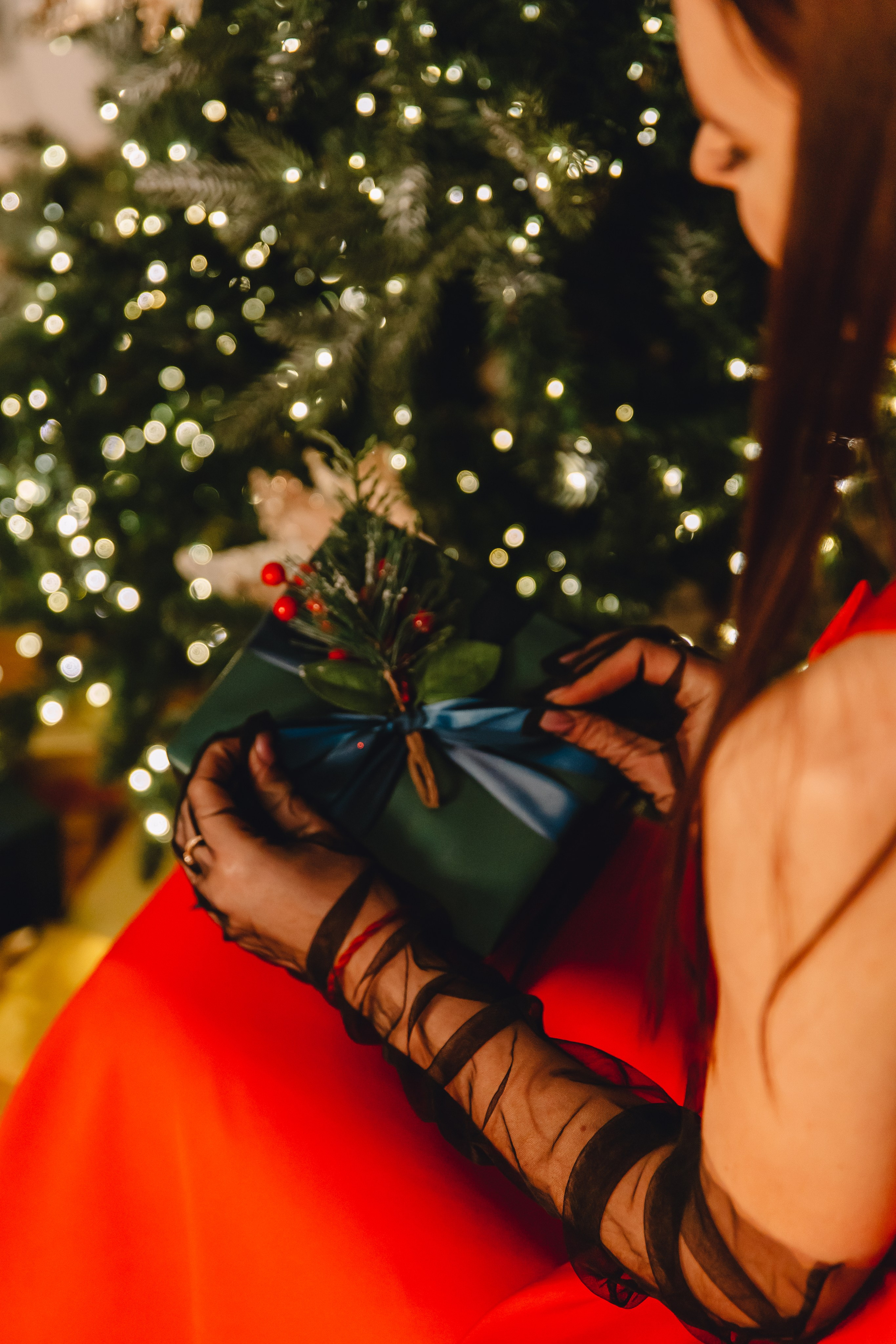 Лера. Индивидуальная новогодняя фотосессия. Фотограф во Владивостоке. Юрганова Анна