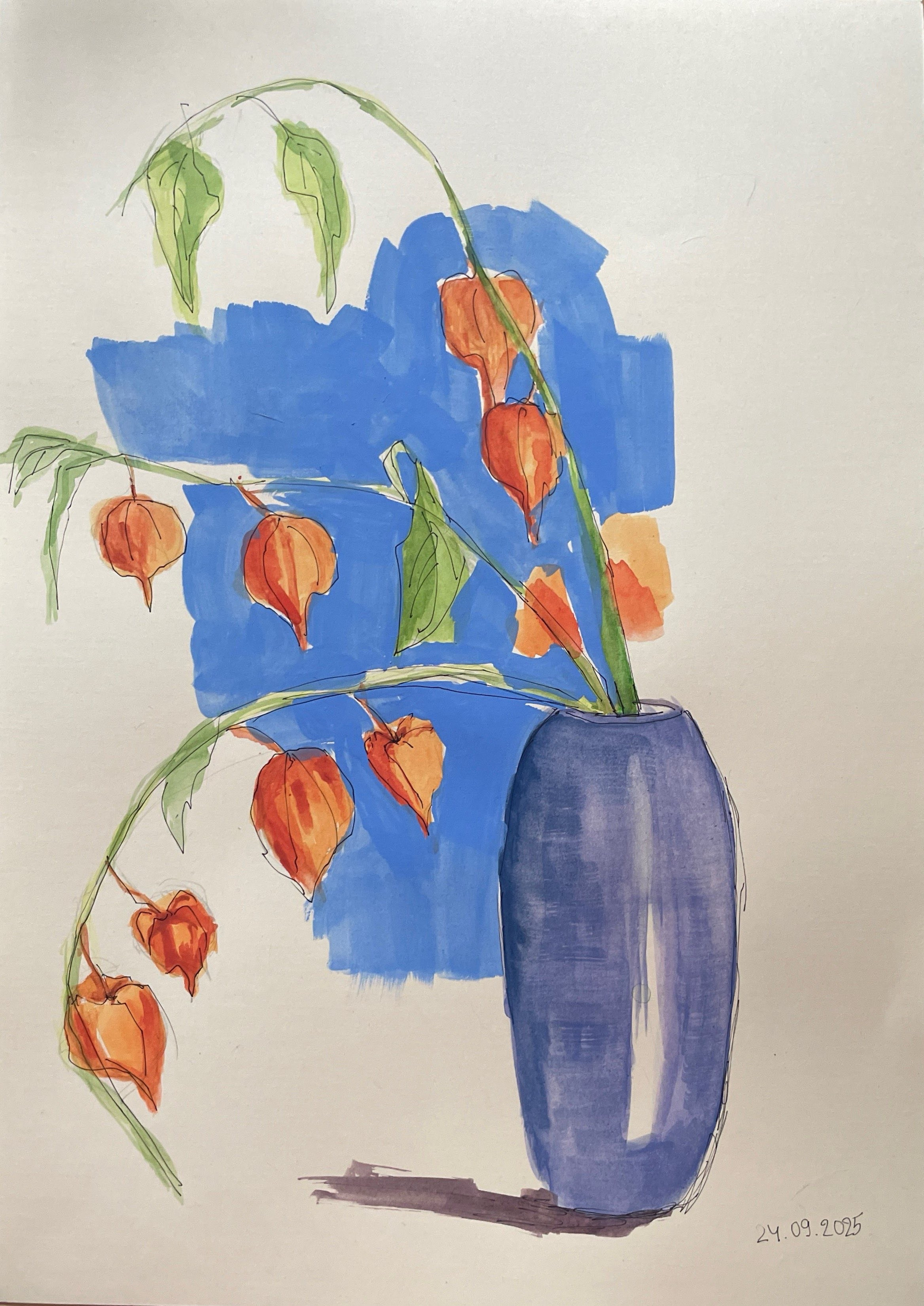 Акварель. Аня Степанова