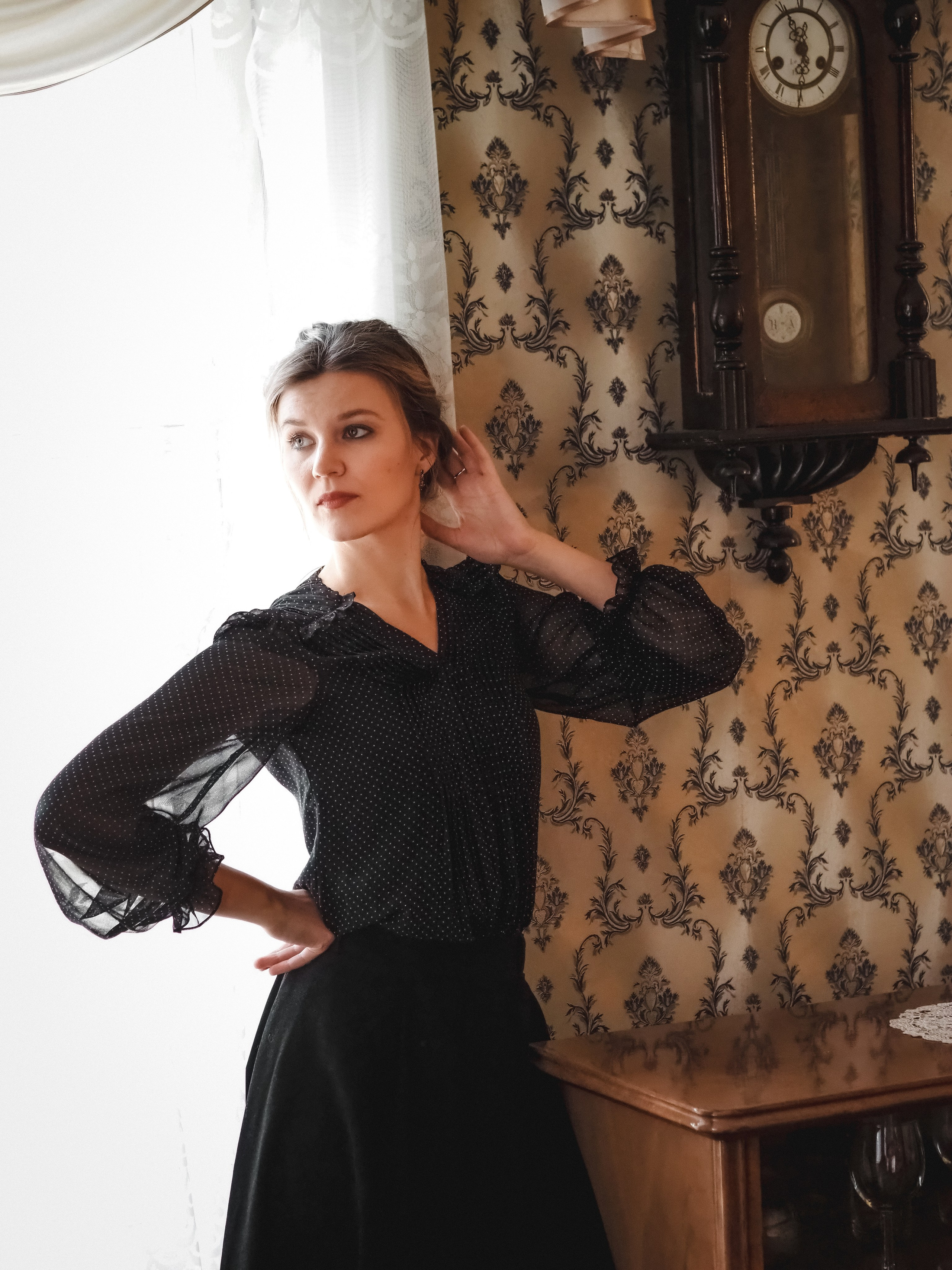 Ирина и Евгения в доме Пельцама. Семейный фотограф Ольга Барабанова