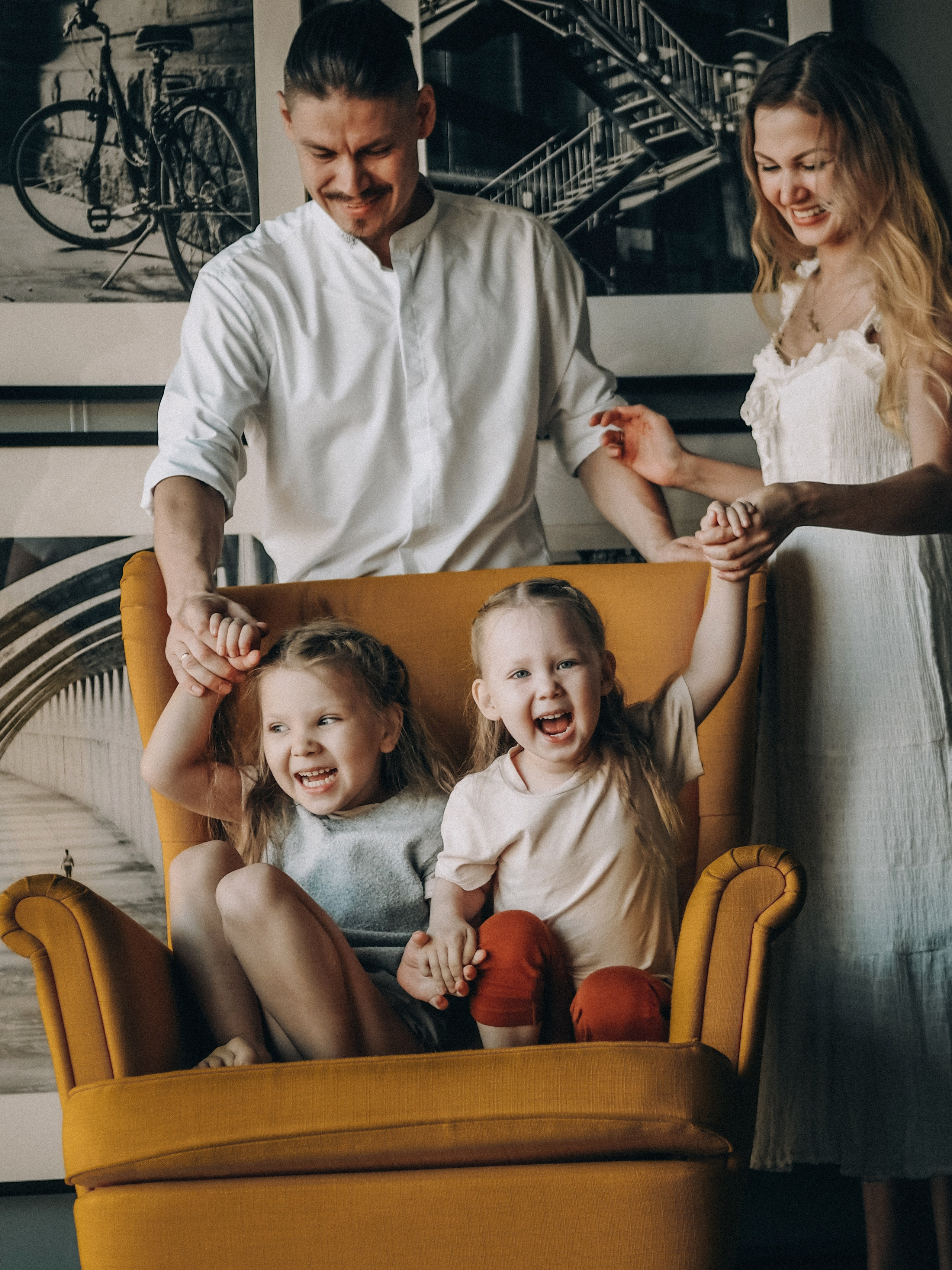 Ильшат Альбина Имилия и Милина. Семейный фотограф Ольга Барабанова