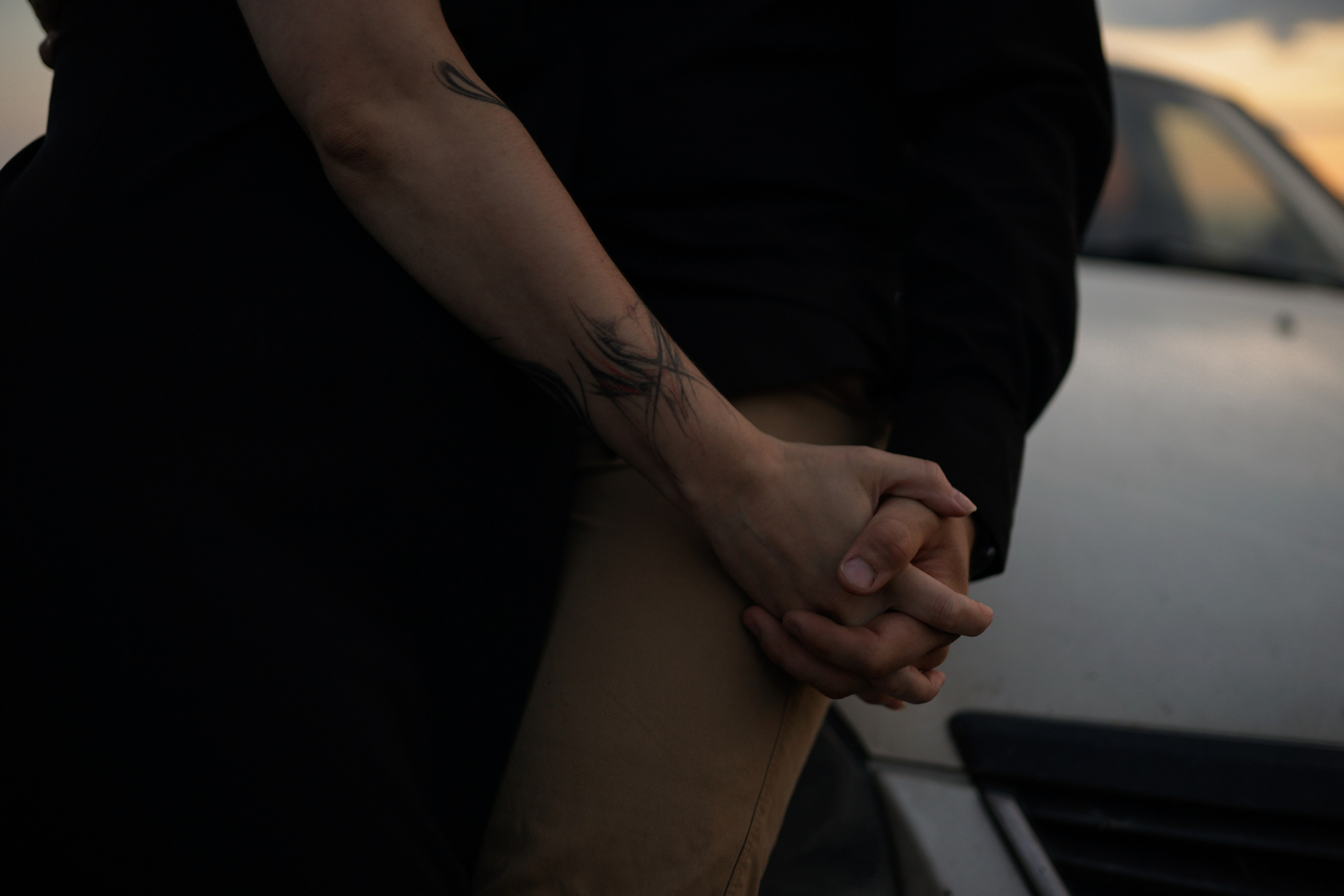 Поздний закат