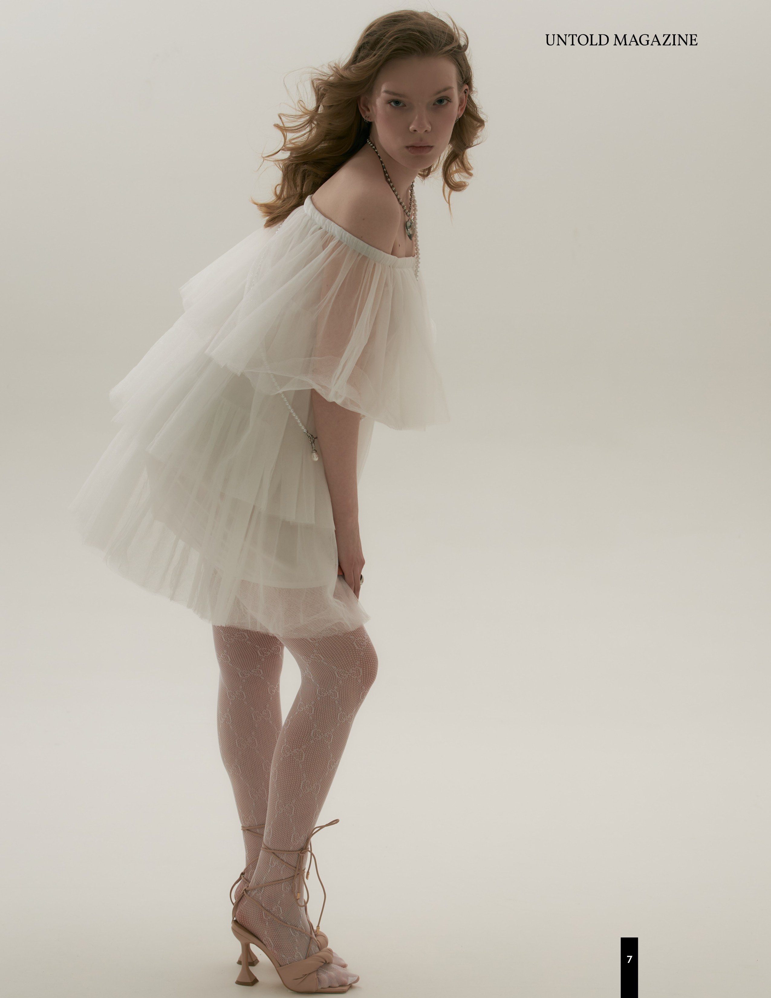 Фэшн-съёмка для журнала Untold. Анна Потявина. Фотограф Москва