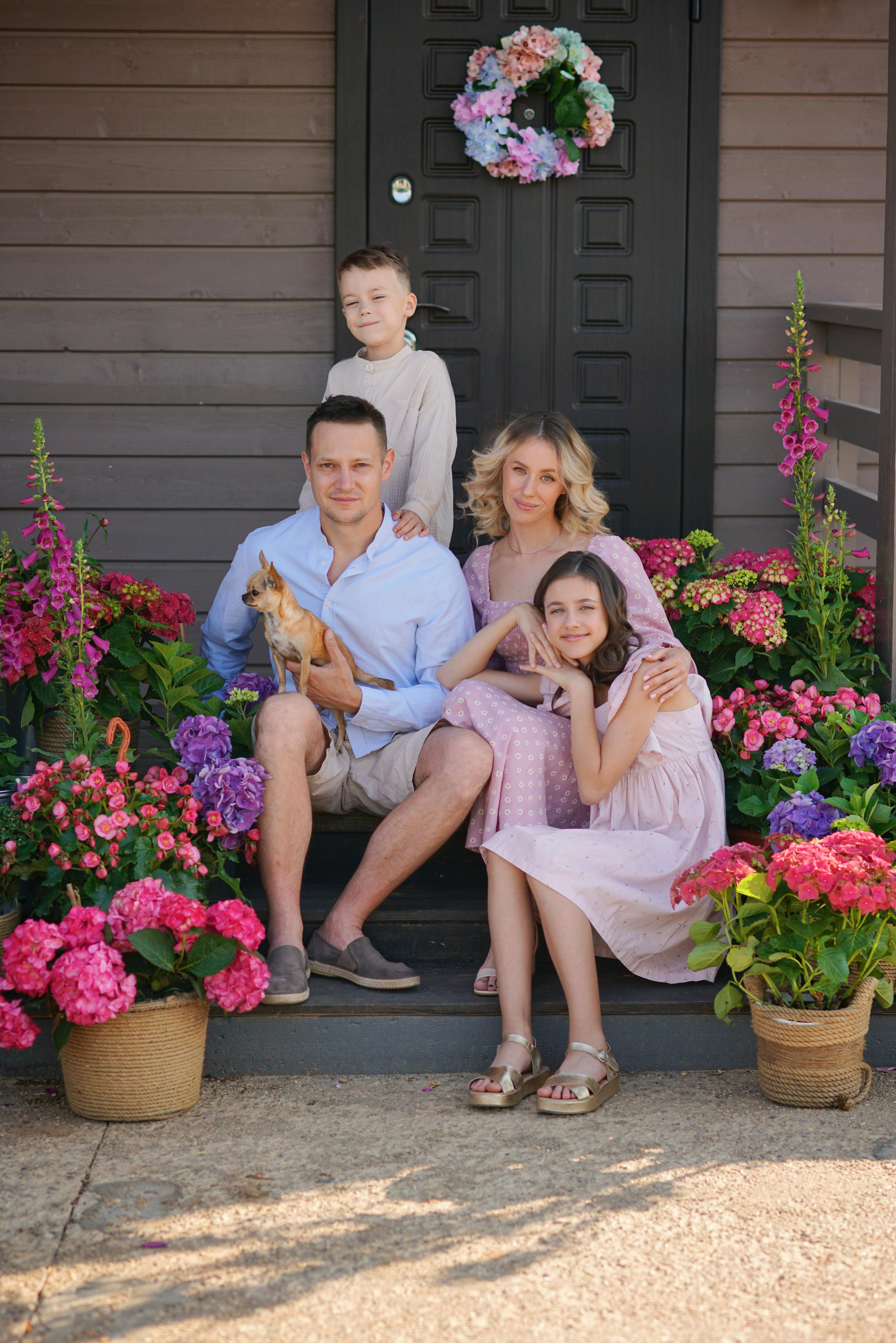 Семейная съемка. Фотодача — загородный дом для съемок в Домодедово, Московская область