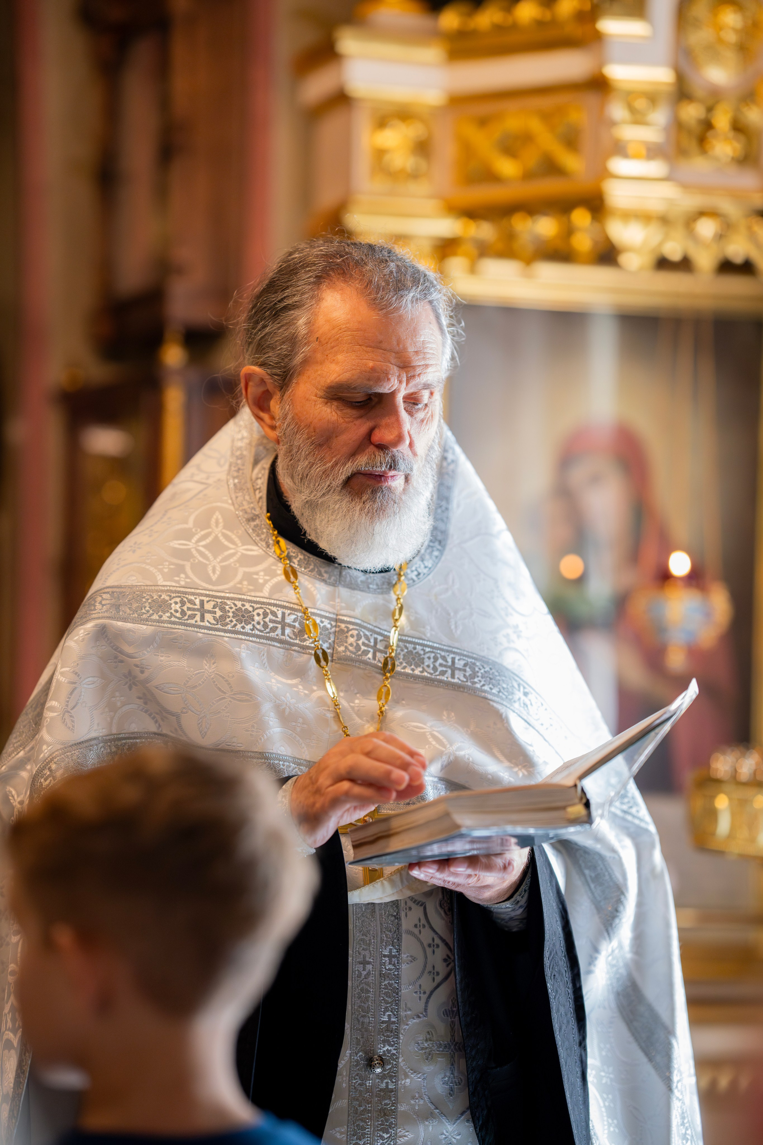 Крещение Даниила. Фотограф Юлия Попова